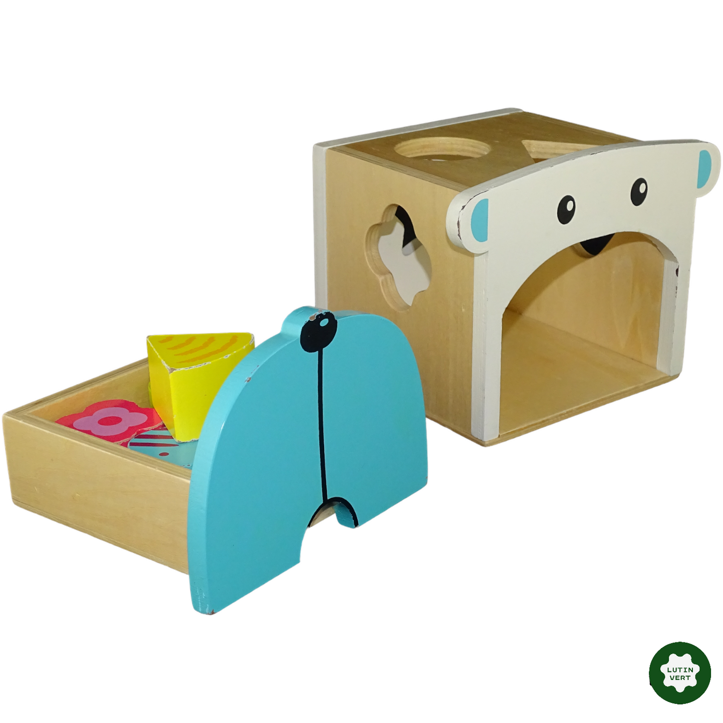 Boîte à formes ours d'occasion VERTBAUDET - Dès 3 ans | Lutin Vert