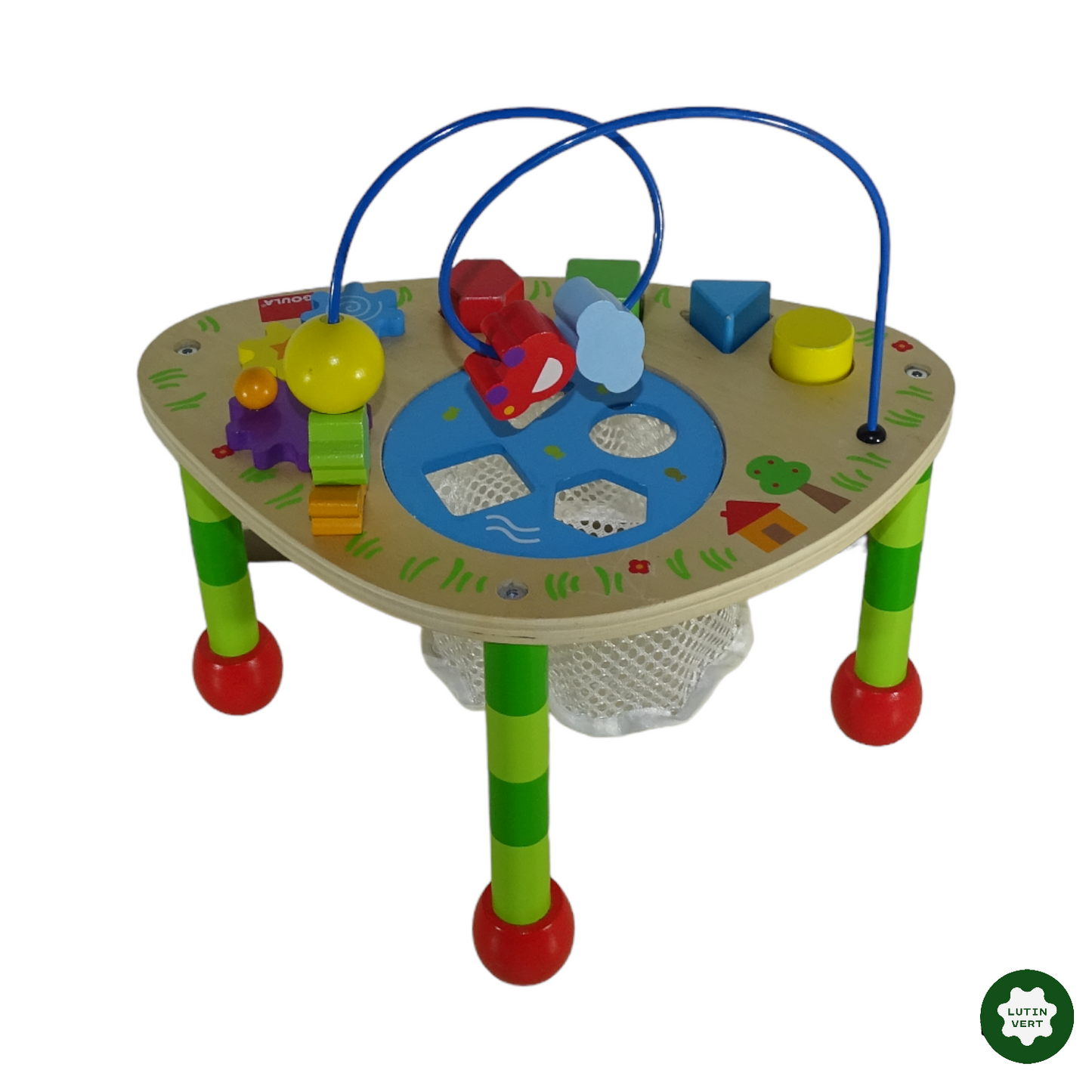 Table d’activité d'occasion GOULA - Dès 1 an | Lutin Vert