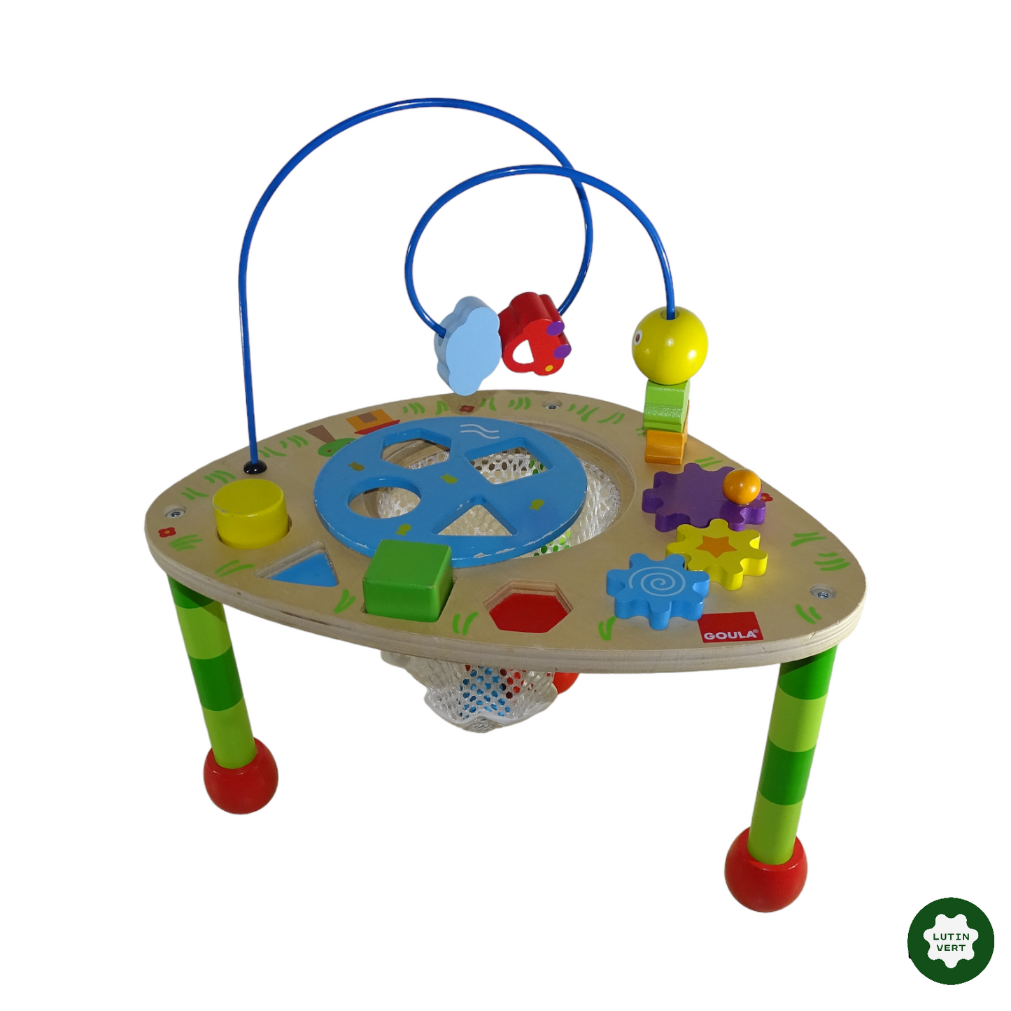 Table d’activité d'occasion GOULA - Dès 1 an | Lutin Vert