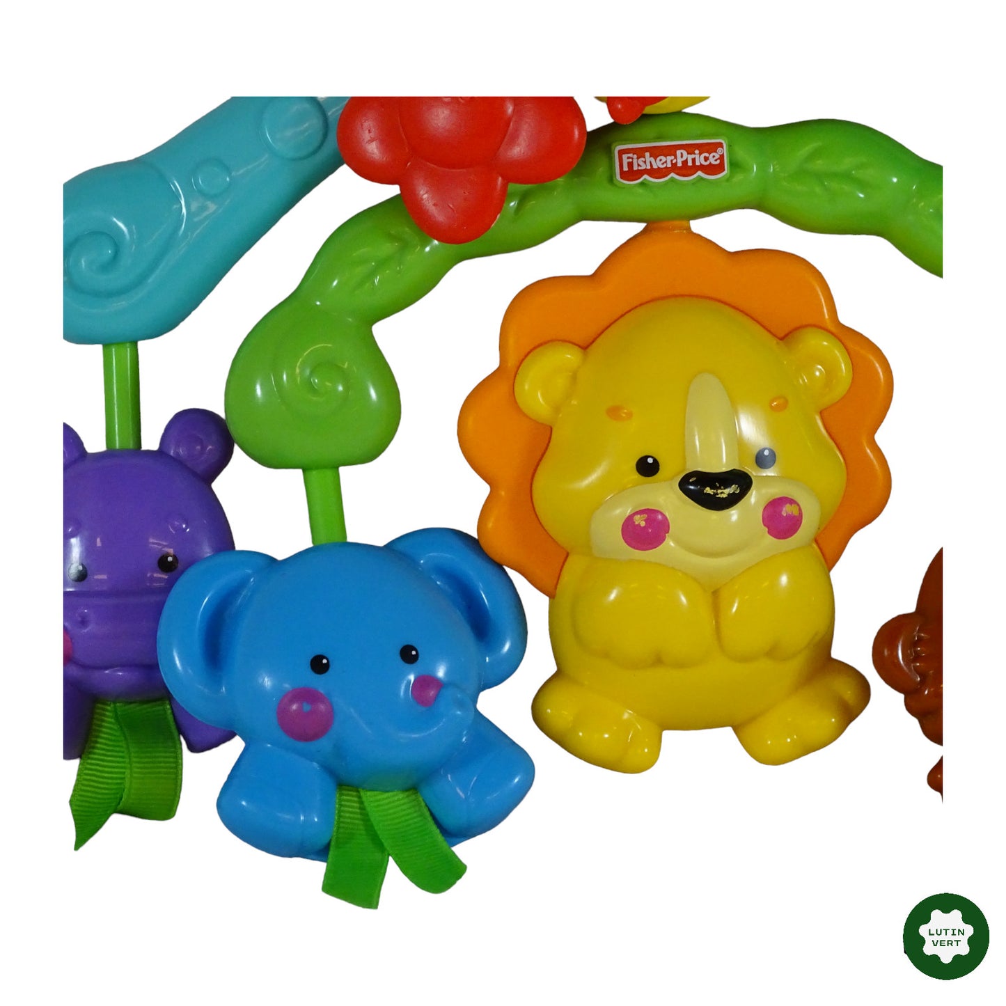 Mobile animaux d'occasion FISHER-PRICE - Dès 3 mois | Lutin Vert Ref 6494