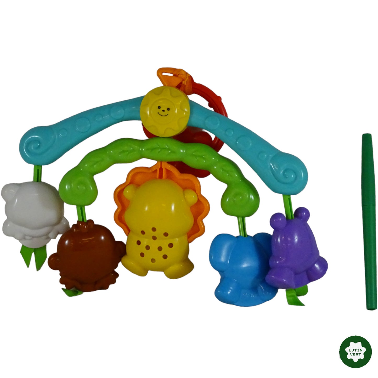 Mobile animaux d'occasion FISHER-PRICE - Dès 3 mois | Lutin Vert Ref 6494