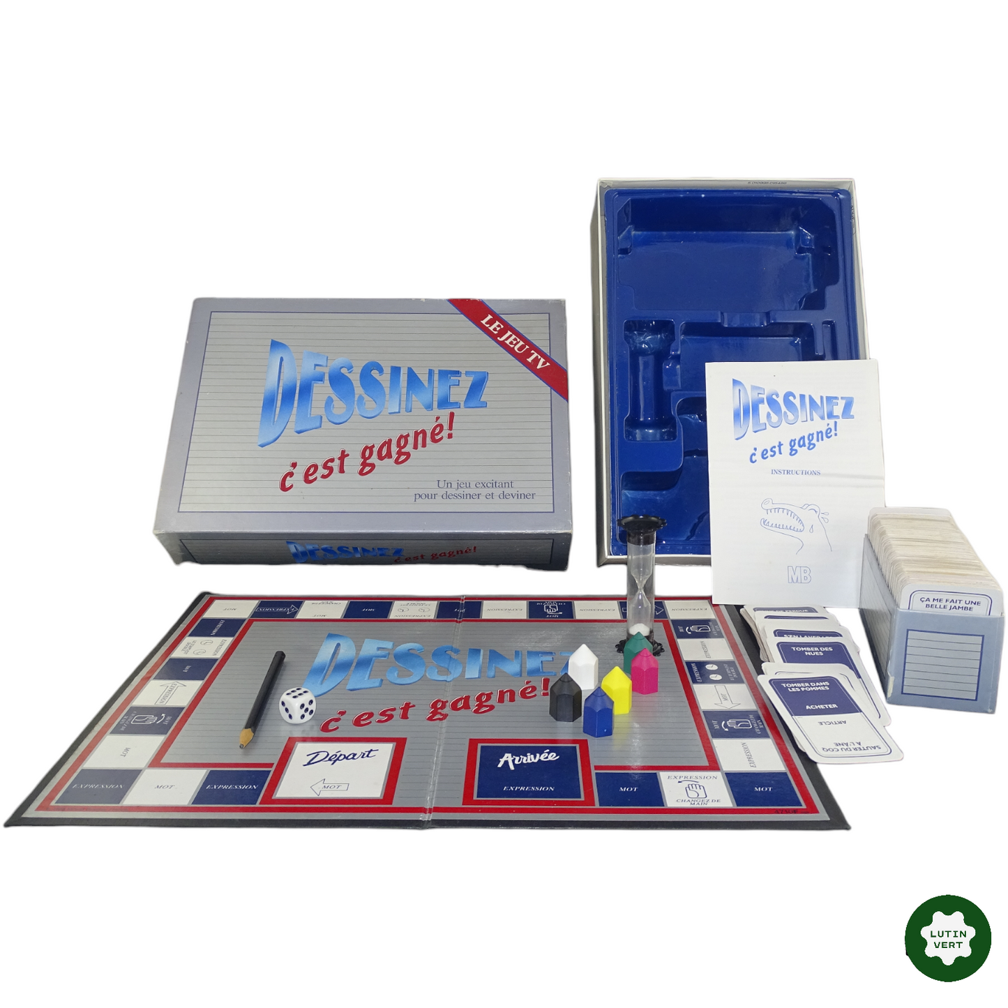 Dessinez c’est gagné ! d'occasion MB JEUX - Dès 12 ans | Lutin Vert