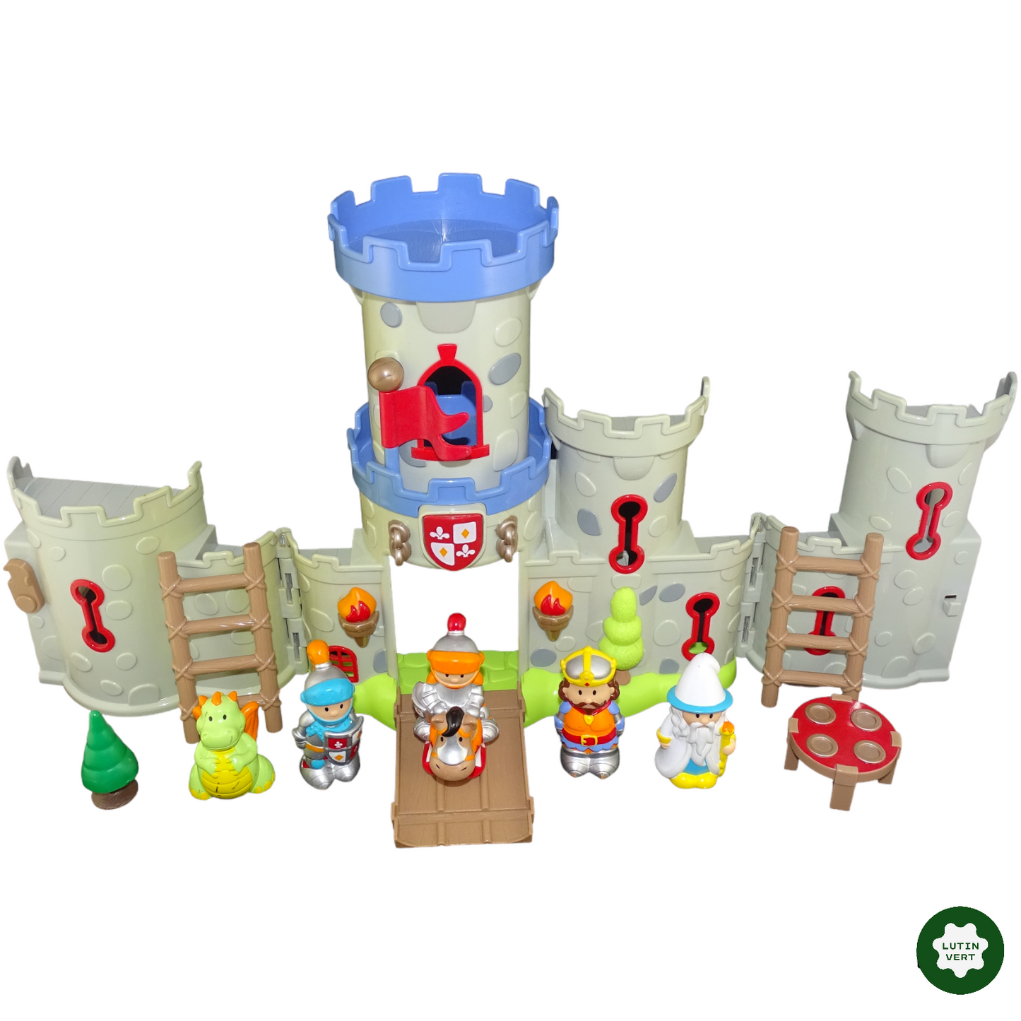 Château fort d'occasion E.L.C - Dès 4 ans | Lutin Vert