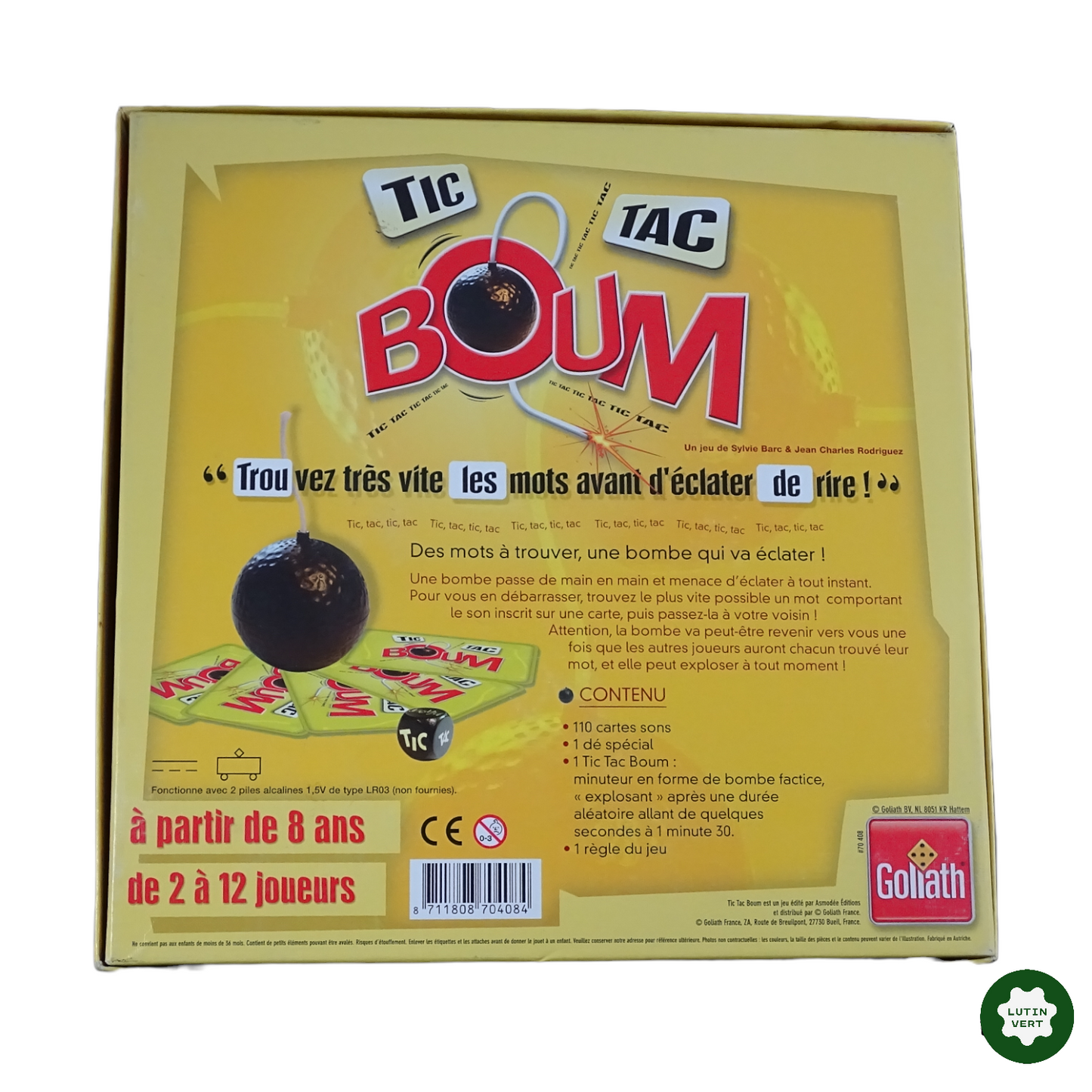 Tic Tac Boum d'occasion GOLIATH - Dès 8 ans | Lutin Vert