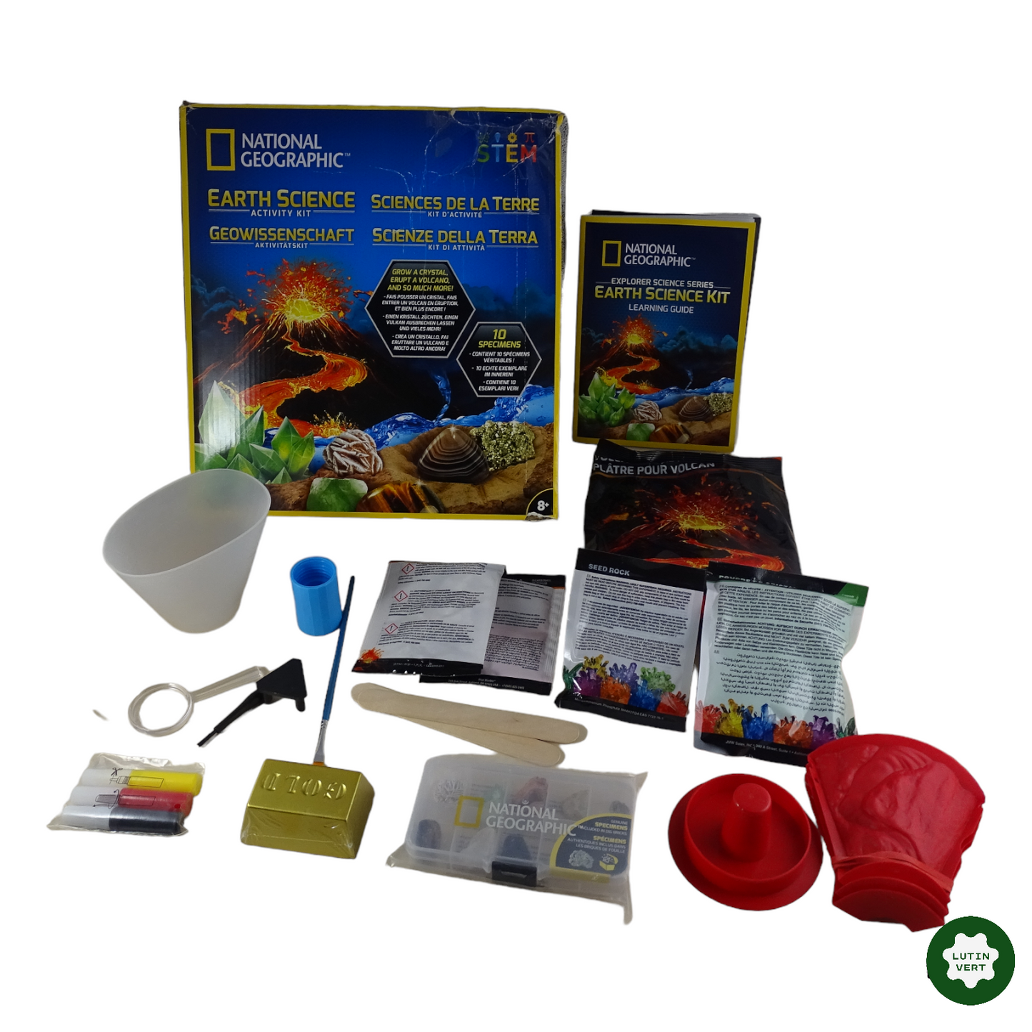 Sciences de la terre : Kit d’activité d'occasion STEM - Dès 8 ans | Lutin Vert