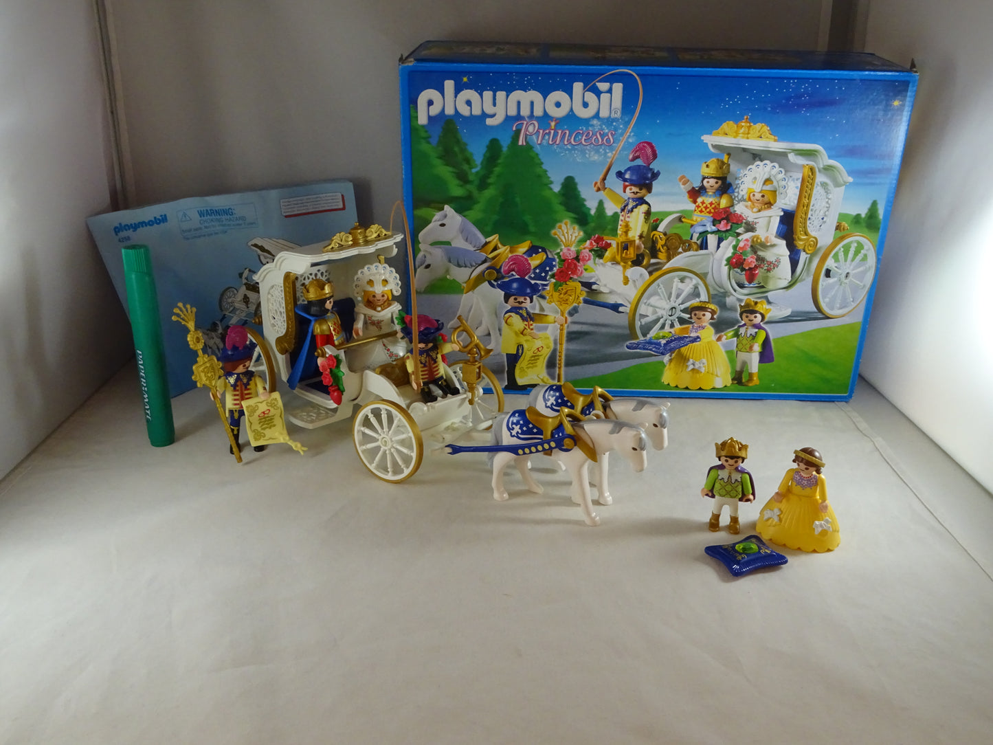 Carosse royal des mariés 4258 d'occasion PLAYMOBIL - Dès 4 ans | Ref 11310