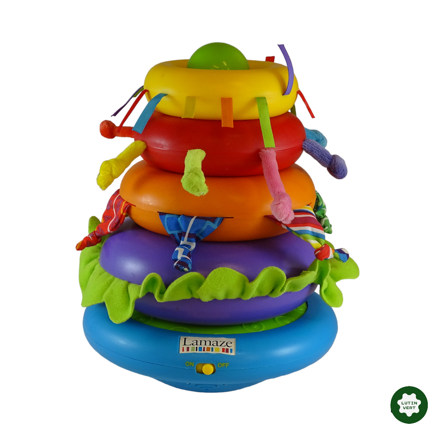 Tour anneaux d'occasion LAMAZE - Dès 9 mois | Lutin Vert