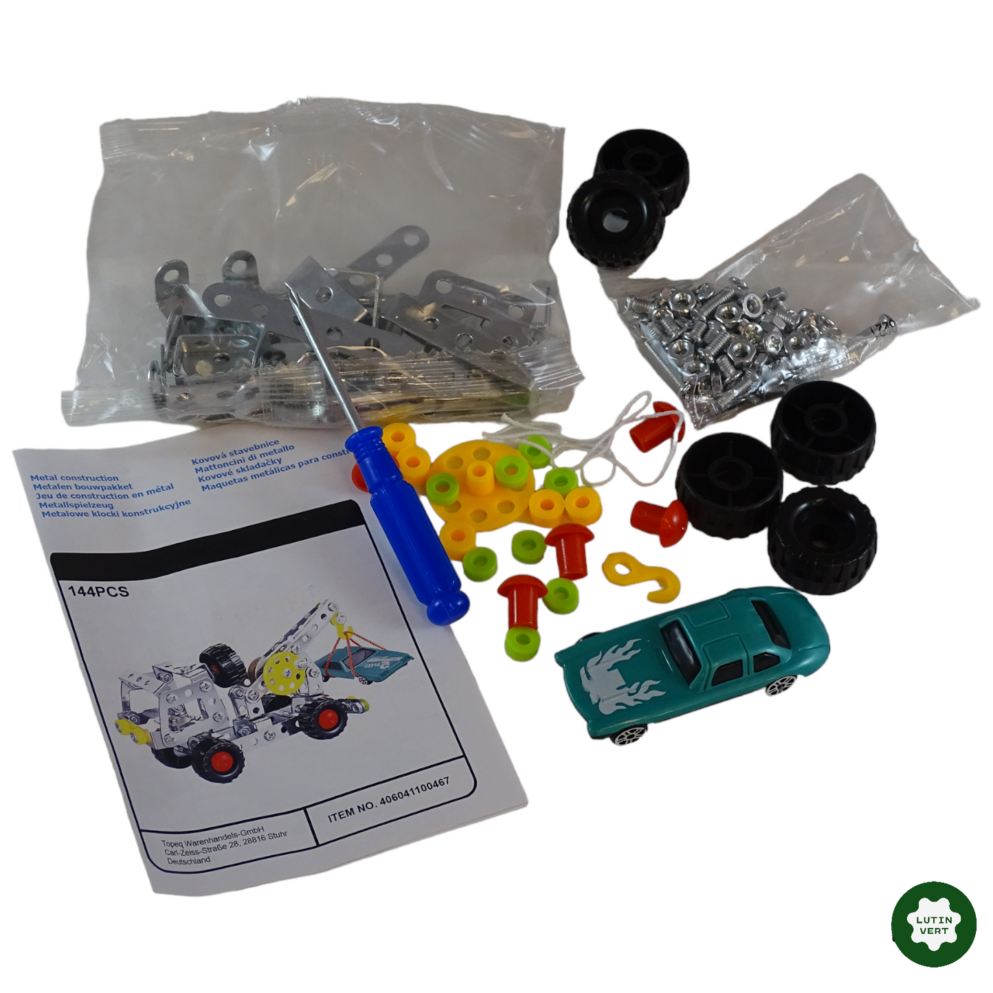 Construction dépanneuse d'occasion MECCANO - Dès 6 ans | Lutin Vert