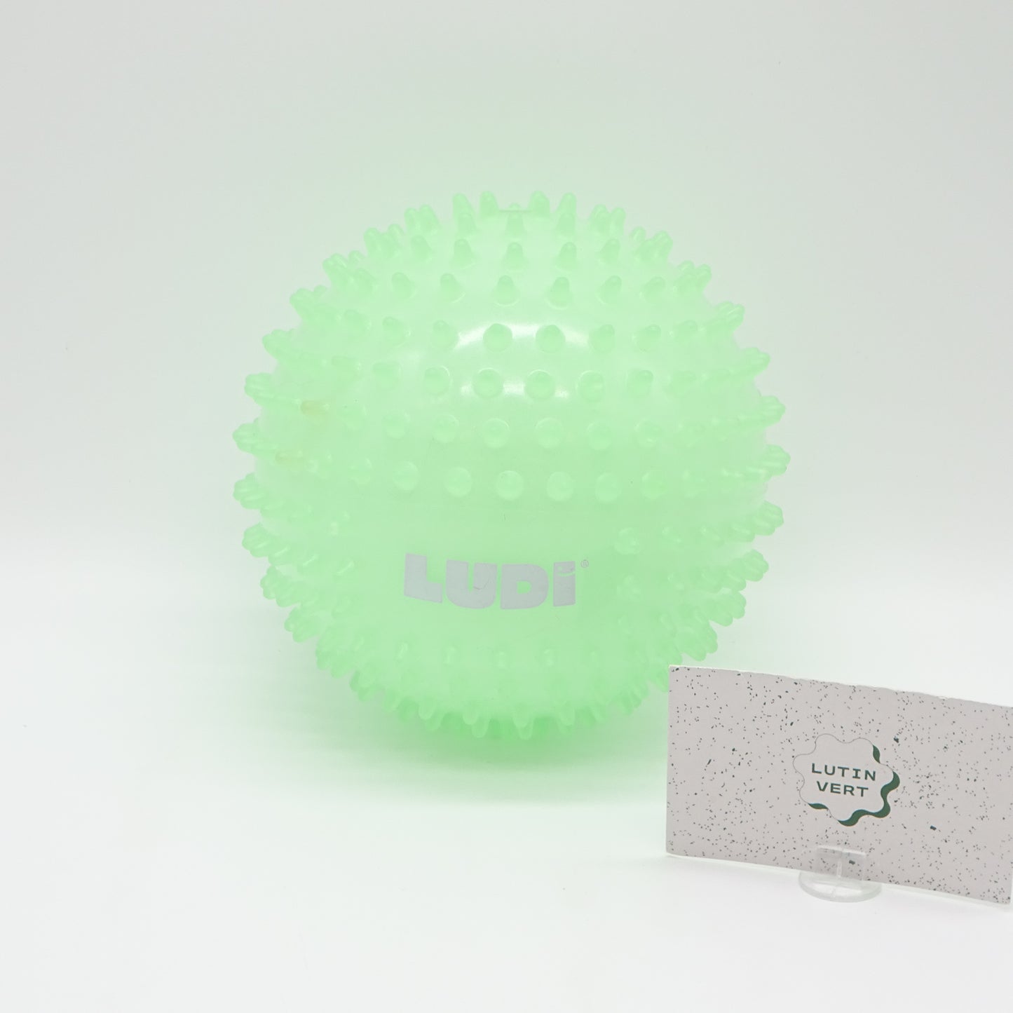 Balle Sensorielle Phosphorescente LUDI - Dès 6 mois | Ref 15152