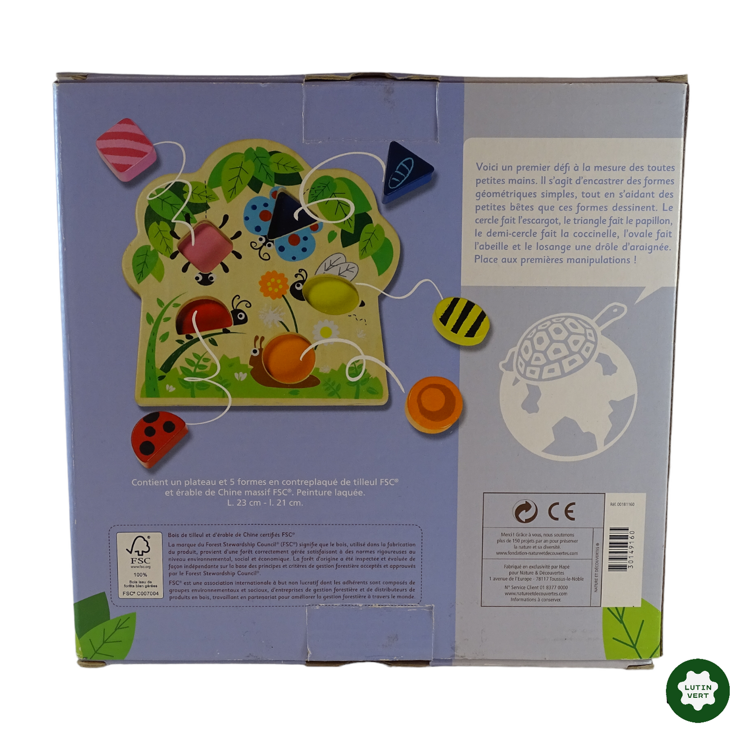 Mon Premier Encastrement d'occasion NATURE & DÉCOUVERTES - Dès 1 an | Lutin Vert
