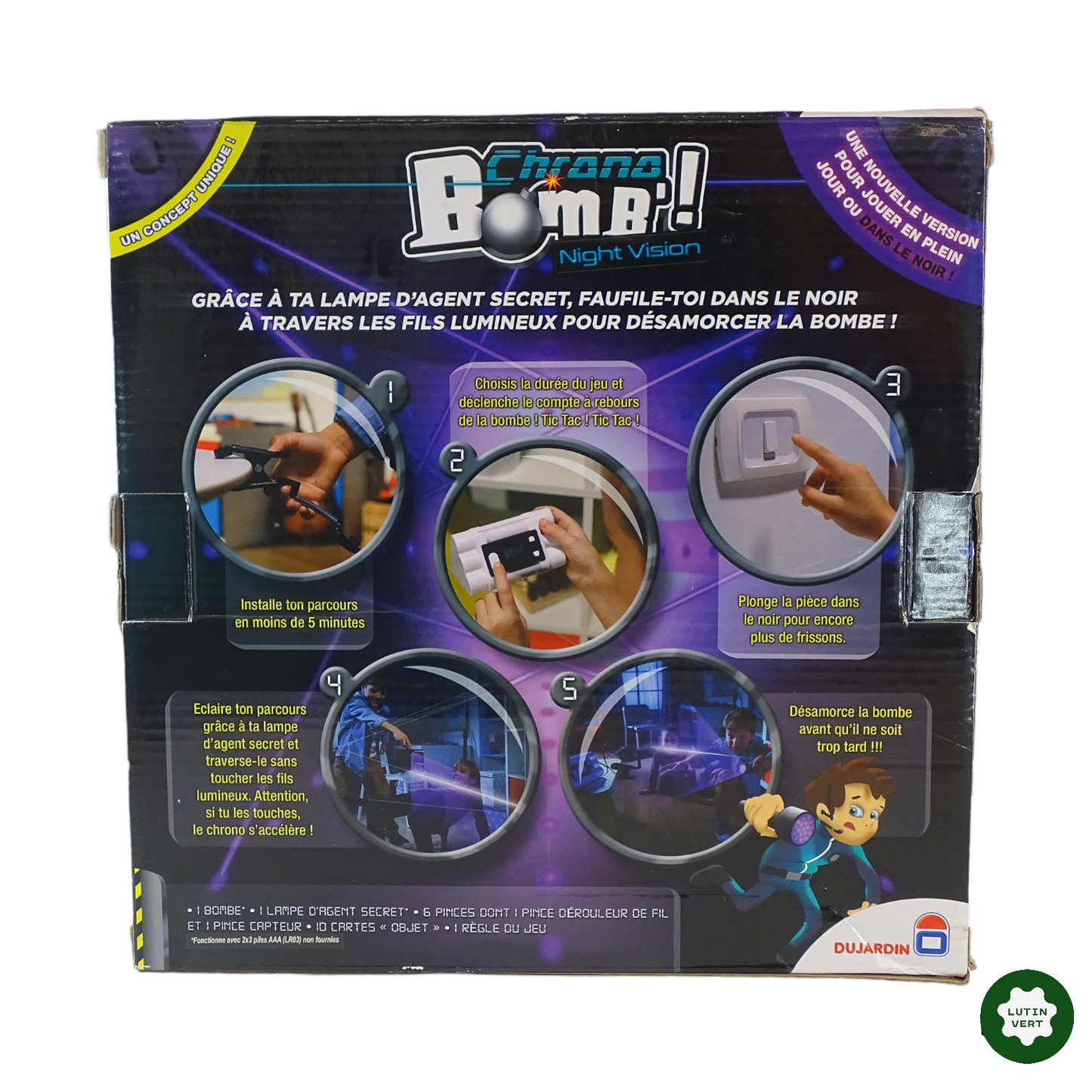 Chrono Bombe Night Vision d'occasion DUJARDIN - Dès 7 ans | Lutin Vert