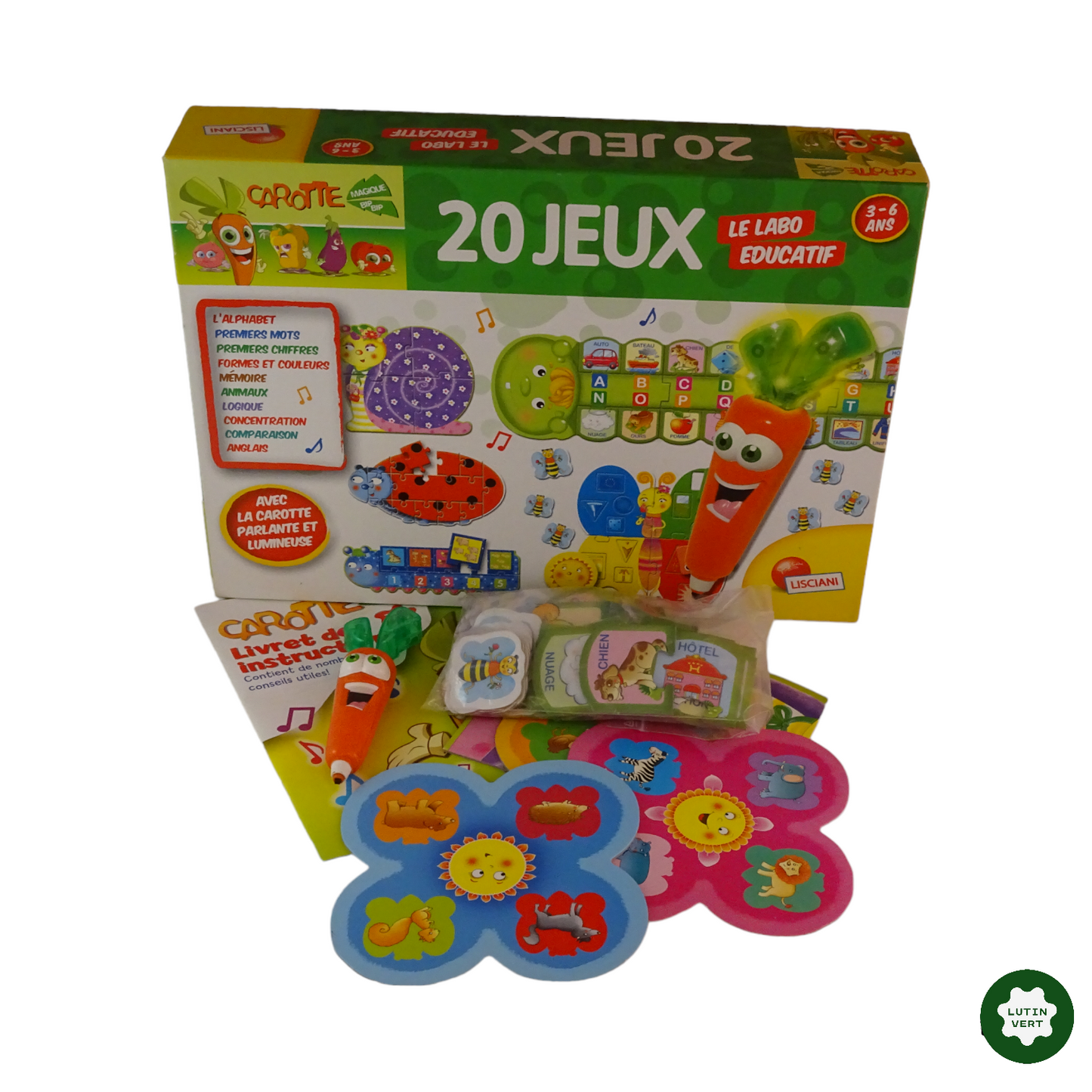 20 Jeux le labo éducatif d'occasion LISCIANI - Dès 3 ans | Lutin Vert