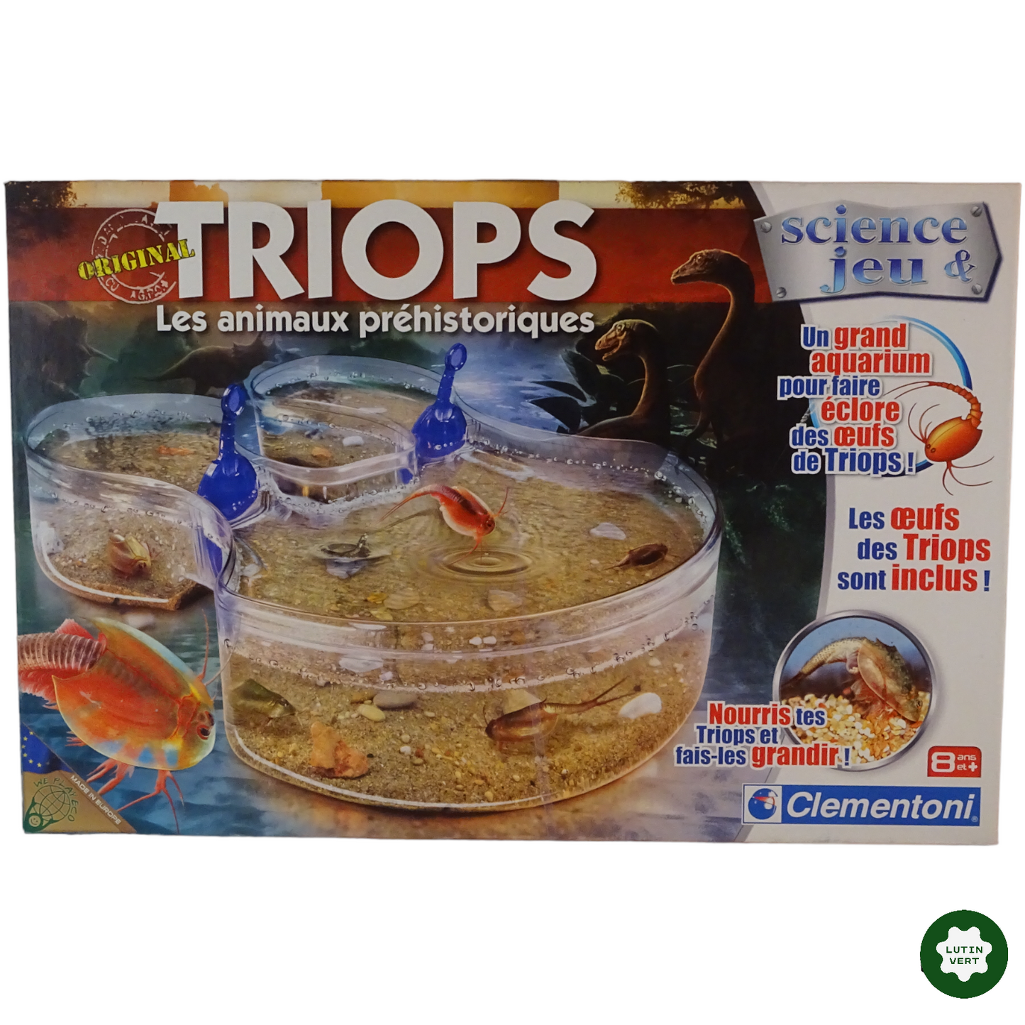 Triops d'occasion CLEMENTONI - Dès 8 ans | Lutin Vert