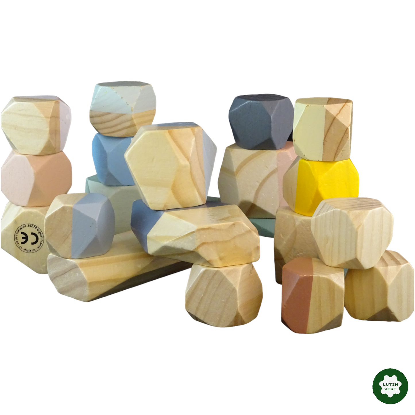 Jeu de construction en bois d'occasion JANOD - Dès 5 ans | Lutin Vert
