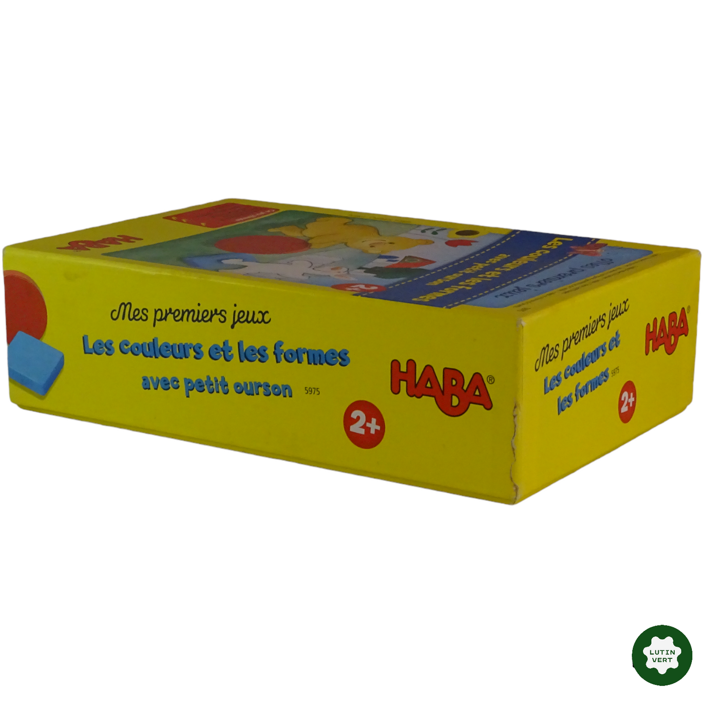 Les couleurs et les formes avec petit ourson. d'occasion HABA - Dès 2 ans | Lutin Vert