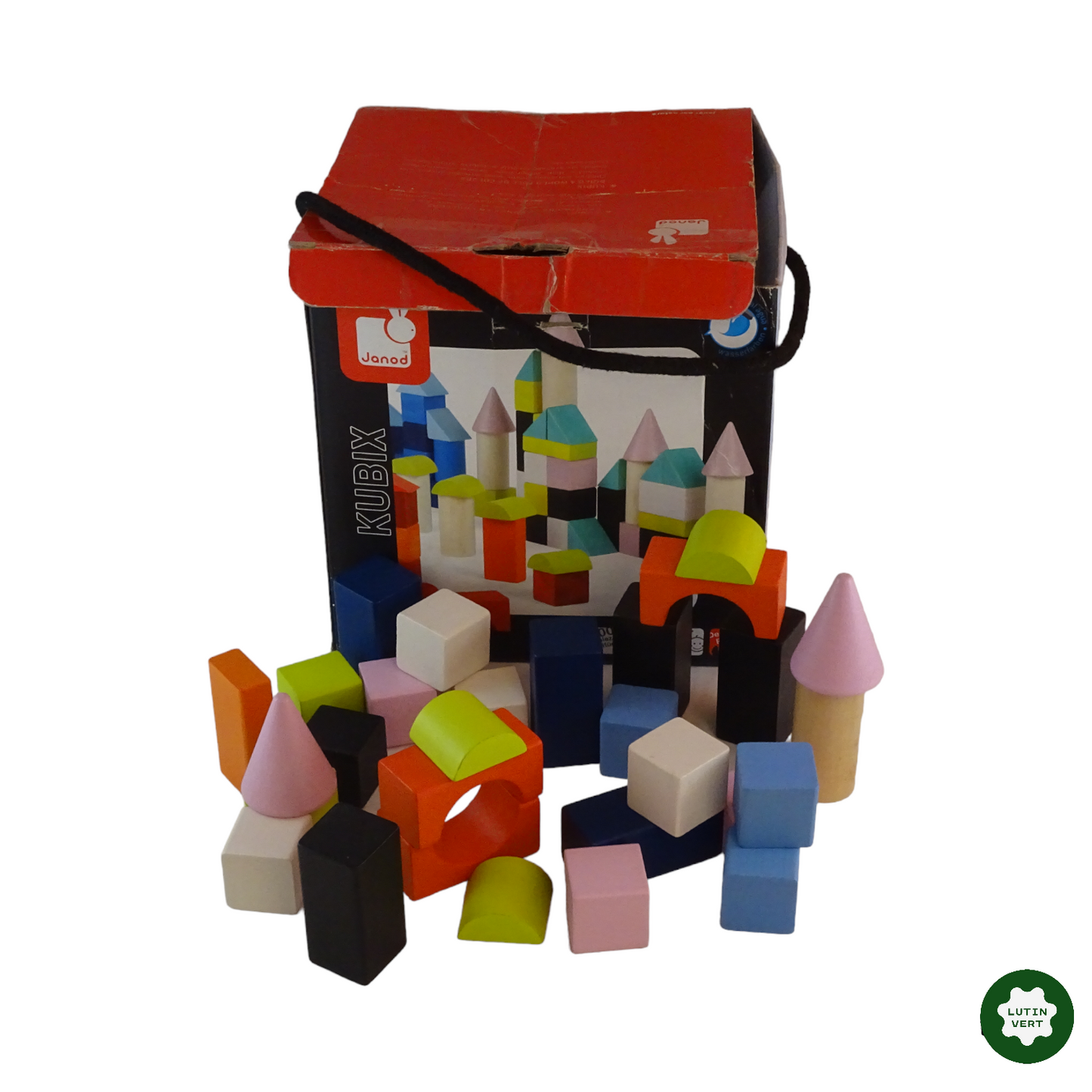 Kubix Construire le monde en couleurs d'occasion JANOD - Dès 3 ans | Lutin Vert