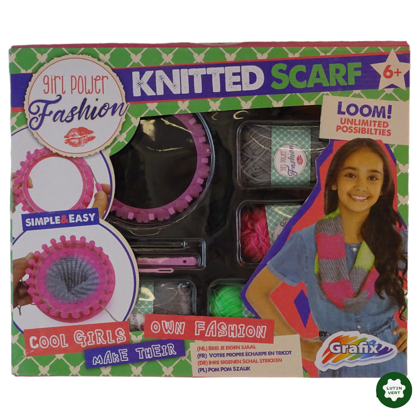 Knitted scarf d'occasion GRAFIX - Dès 6 ans | Lutin Vert