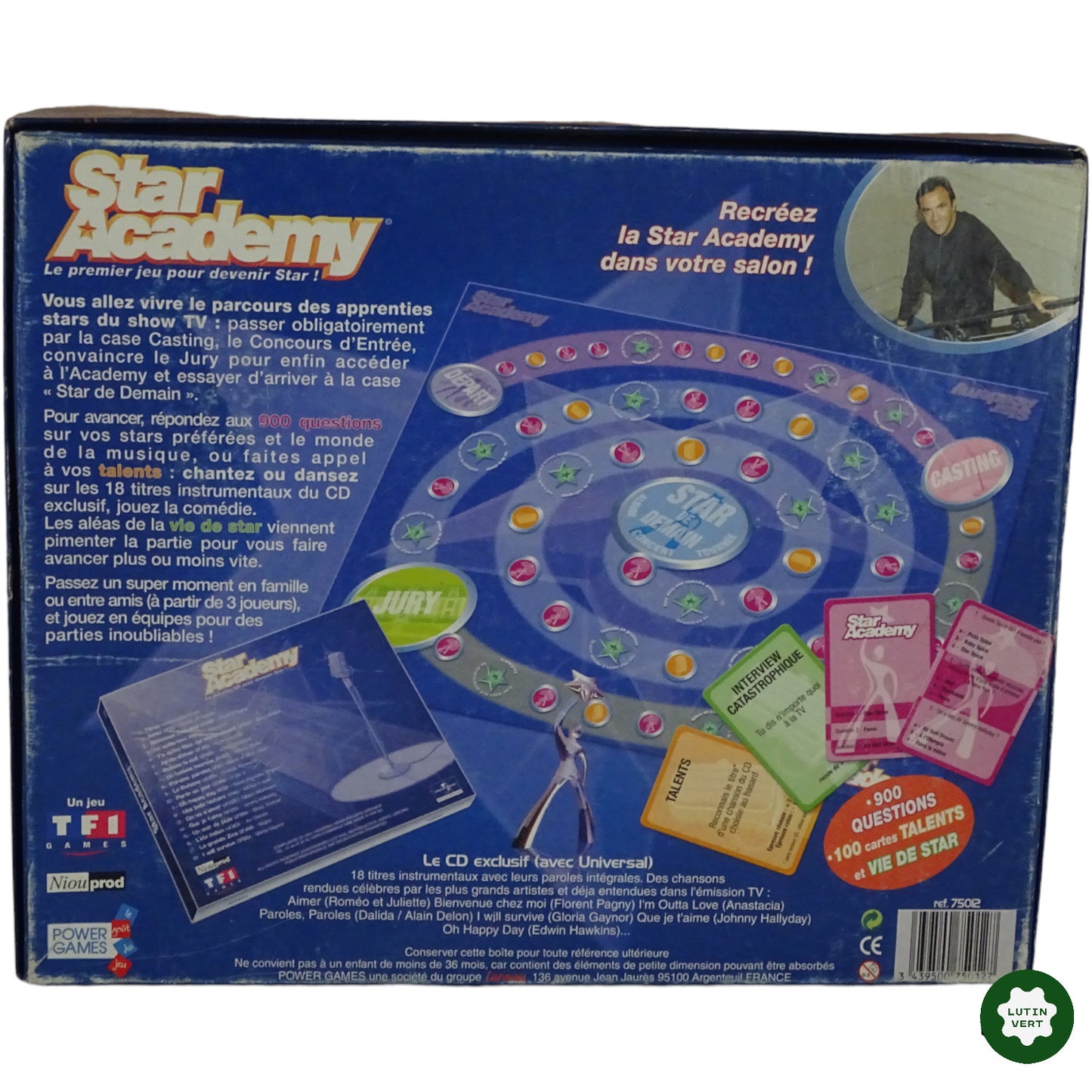 Star Academy, Le premier jeu pour devenir Star ! d'occasion TF1 GAMES - Dès 8 ans | Lutin Vert Ref 6672
