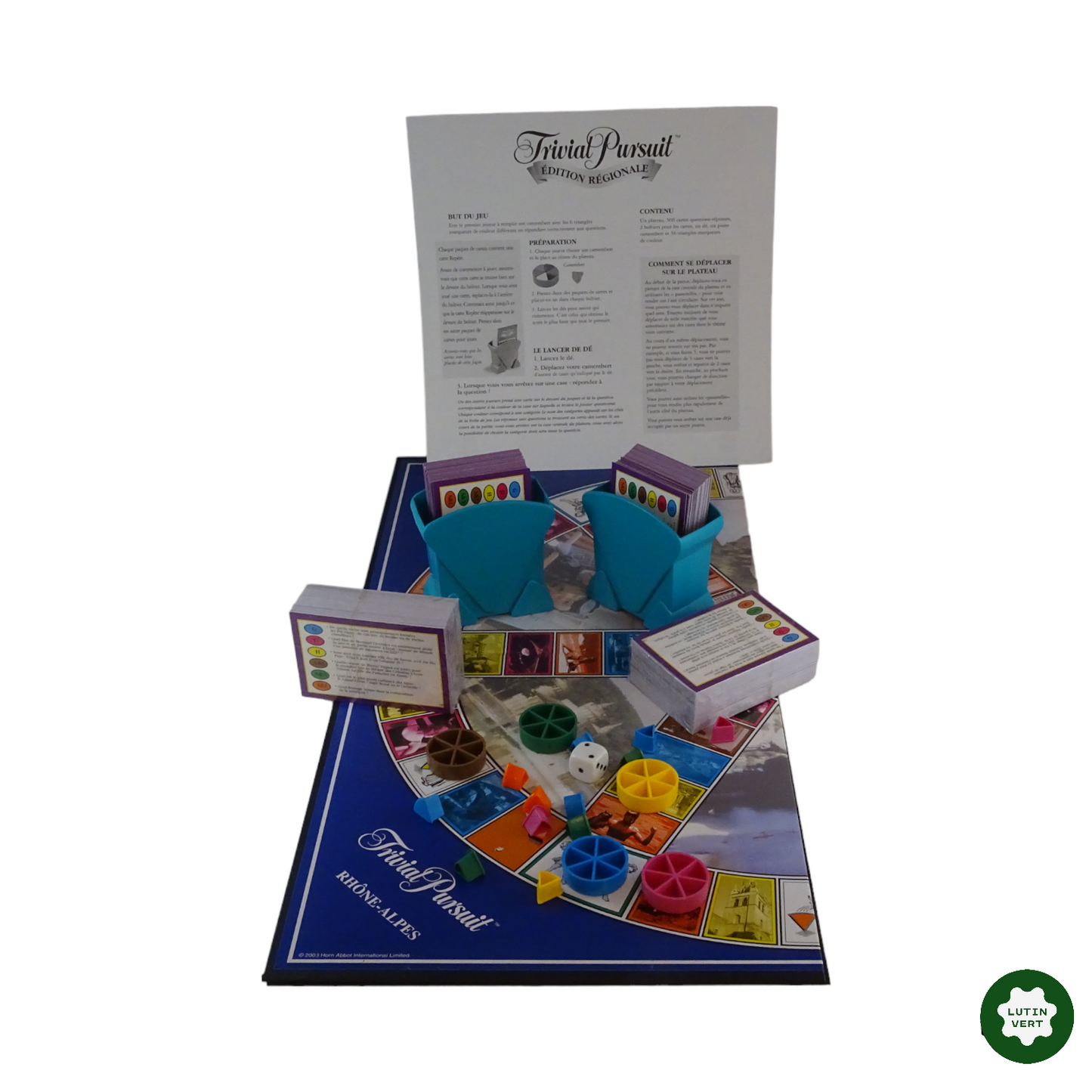Trivial Pursuit Rhône-Alpes d'occasion HASBRO - Dès 15 ans | Lutin Vert