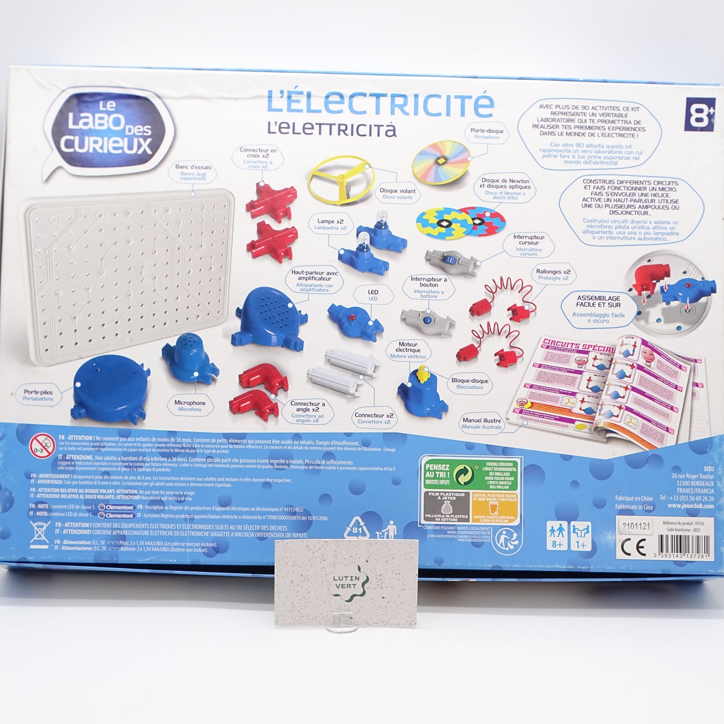 L’Electricité LE LABO DES CURIEUX - Dès 8 ans | Ref 15199