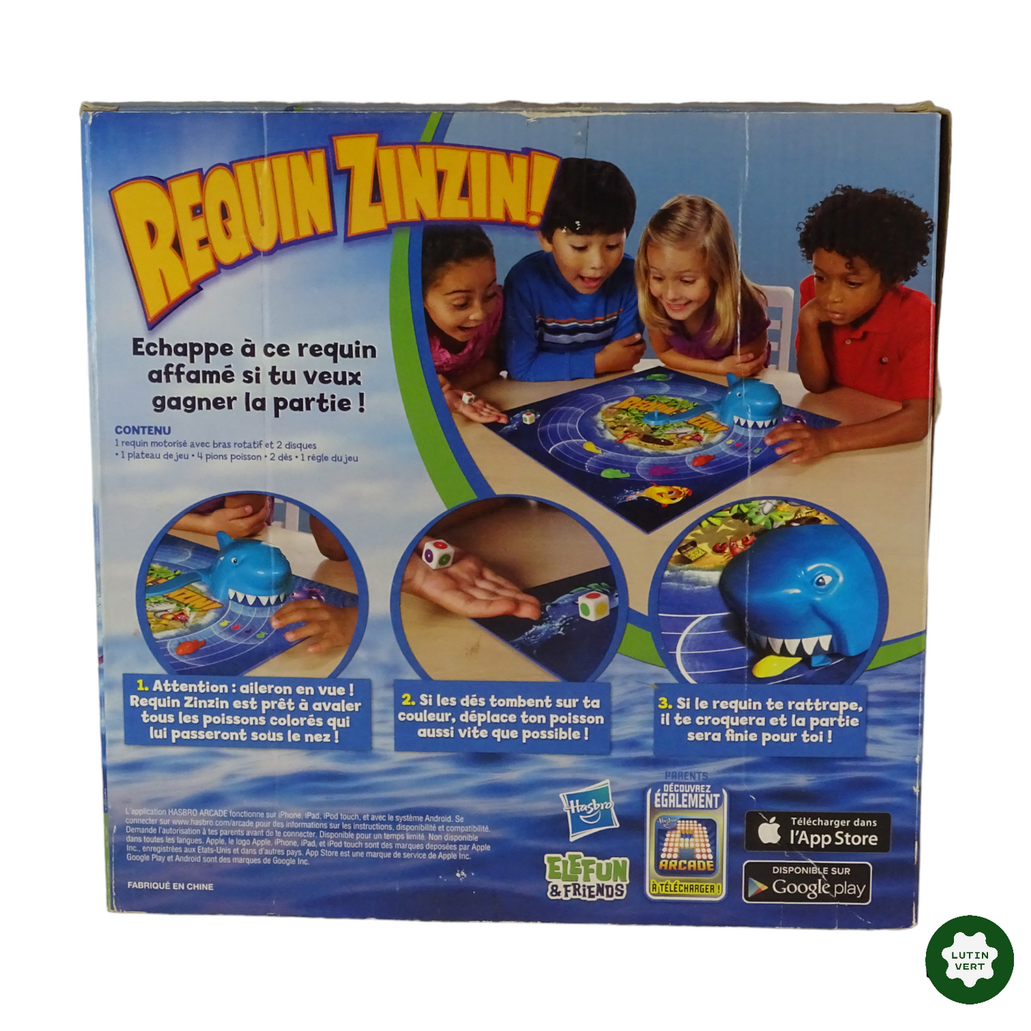 Requin Zinzin ! d'occasion HASBRO - Dès 5 ans | Lutin Vert