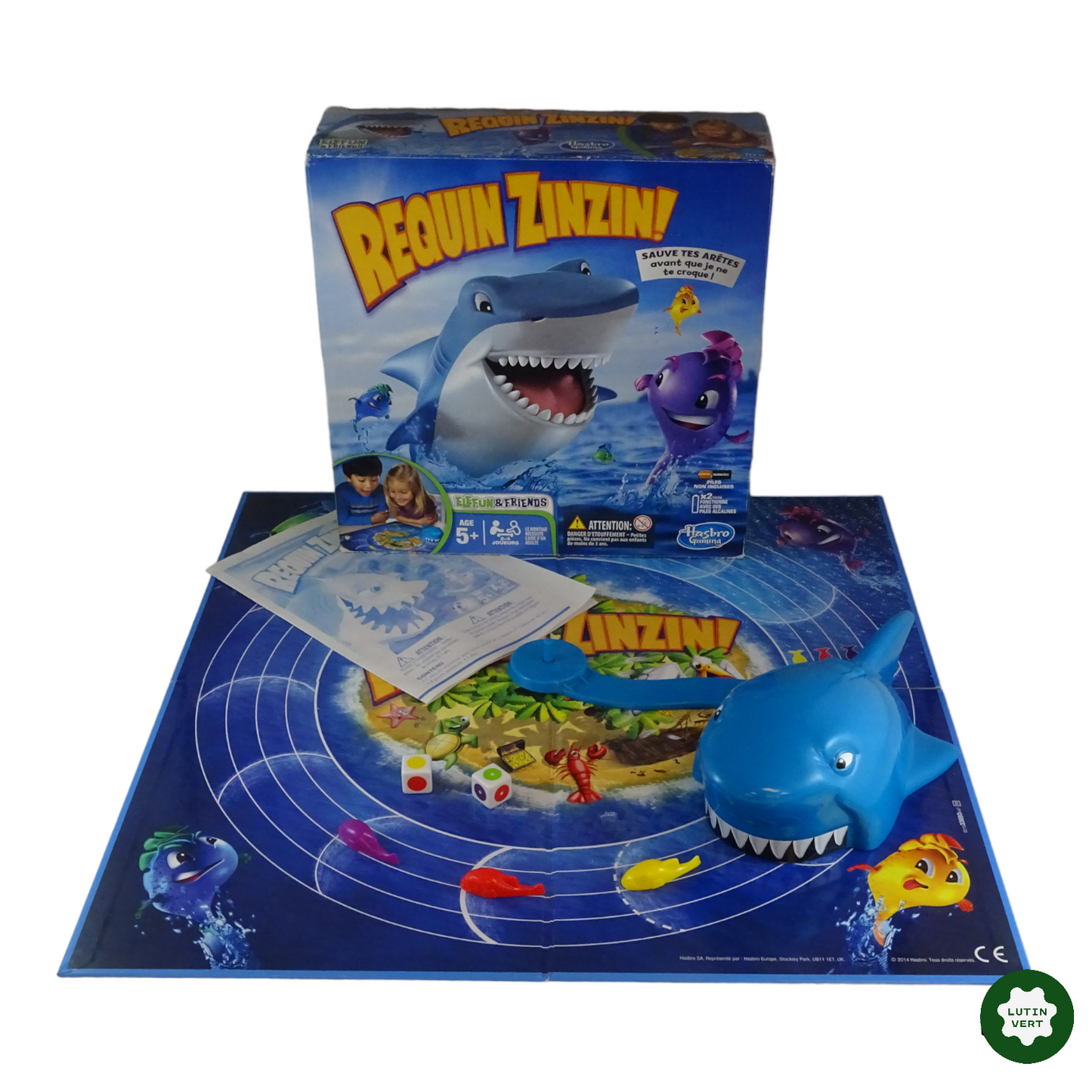 Requin Zinzin ! d'occasion HASBRO - Dès 5 ans | Lutin Vert