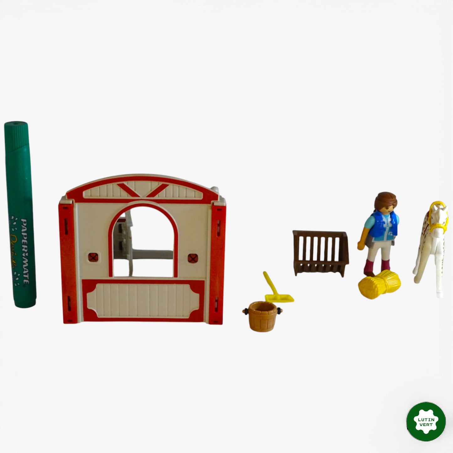 5107 Cheval & monitrice d'occasion Playmobil - Dès 4 ans | Ref 11379