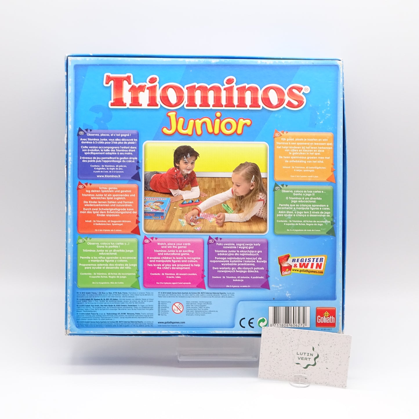 Triominos junior GOLIATH - Dès 5 ans | Ref 15212