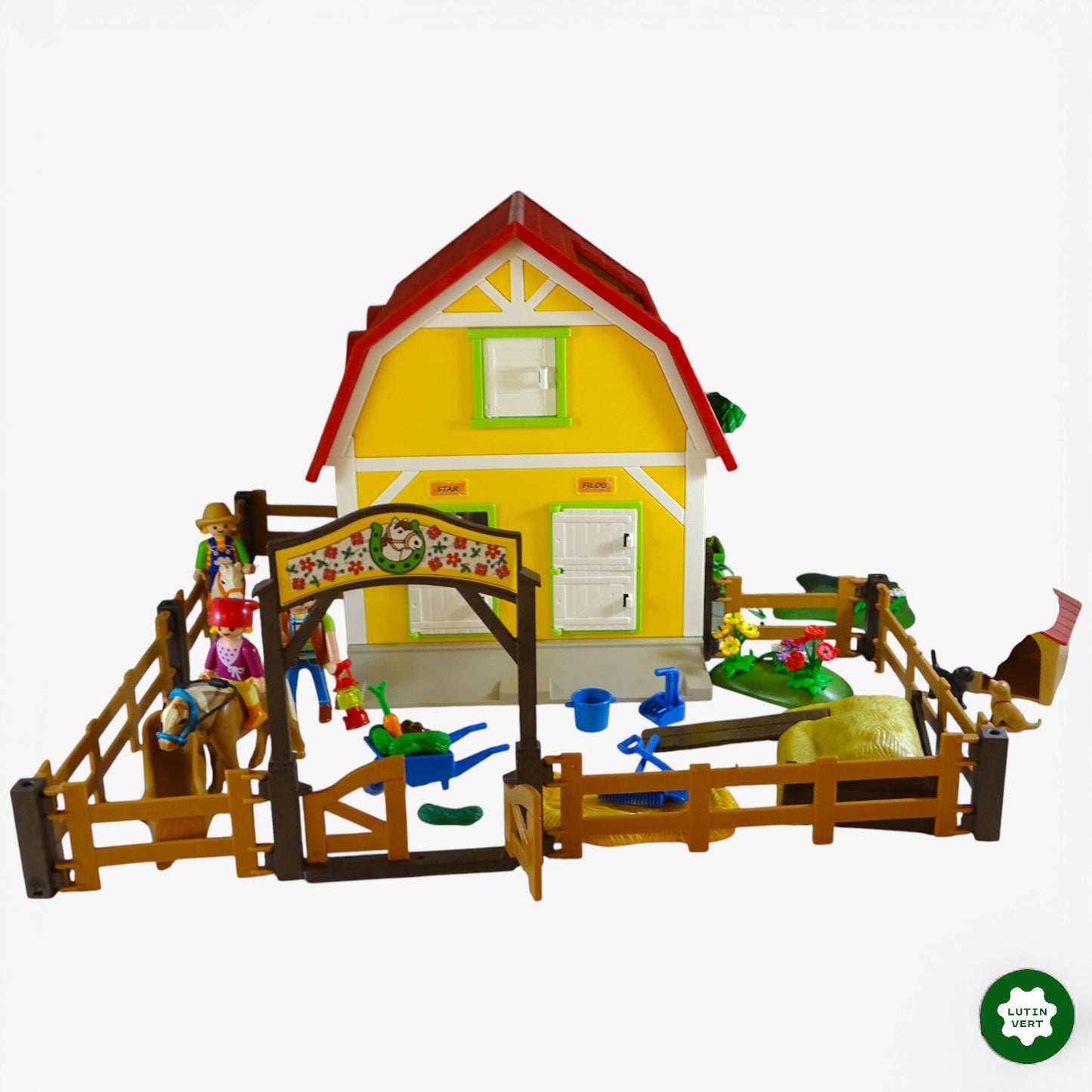 Ranch avec poney 5222 d'occasion PLAYMOBIL - Dès 4 ans | Ref 11456