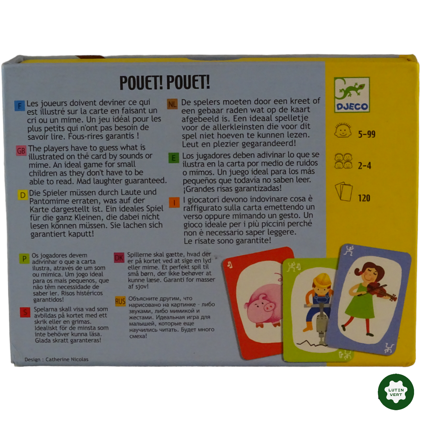 Pouet! Pouet! d'occasion DJECO - Dès 5 ans | Lutin Vert