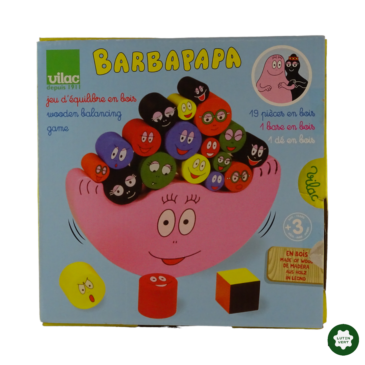 Barbapapa d'occasion VILAC - Dès 3 ans | Lutin Vert