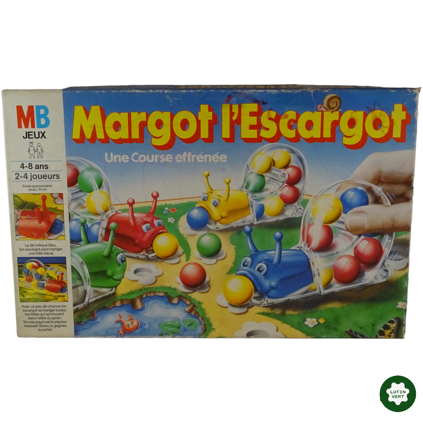 Margot L’escargot d'occasion MB JEUX - Dès 4 ans | Lutin Vert