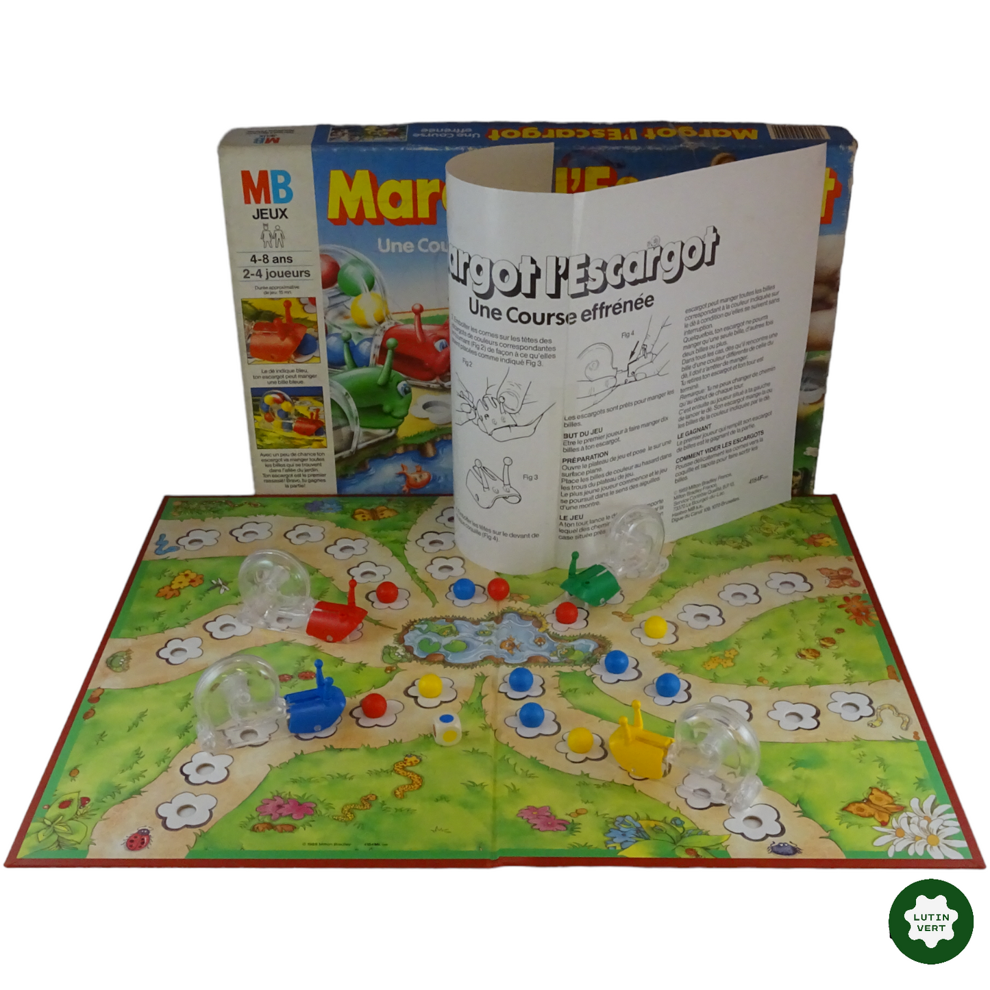 Margot L’escargot d'occasion MB JEUX - Dès 4 ans | Lutin Vert