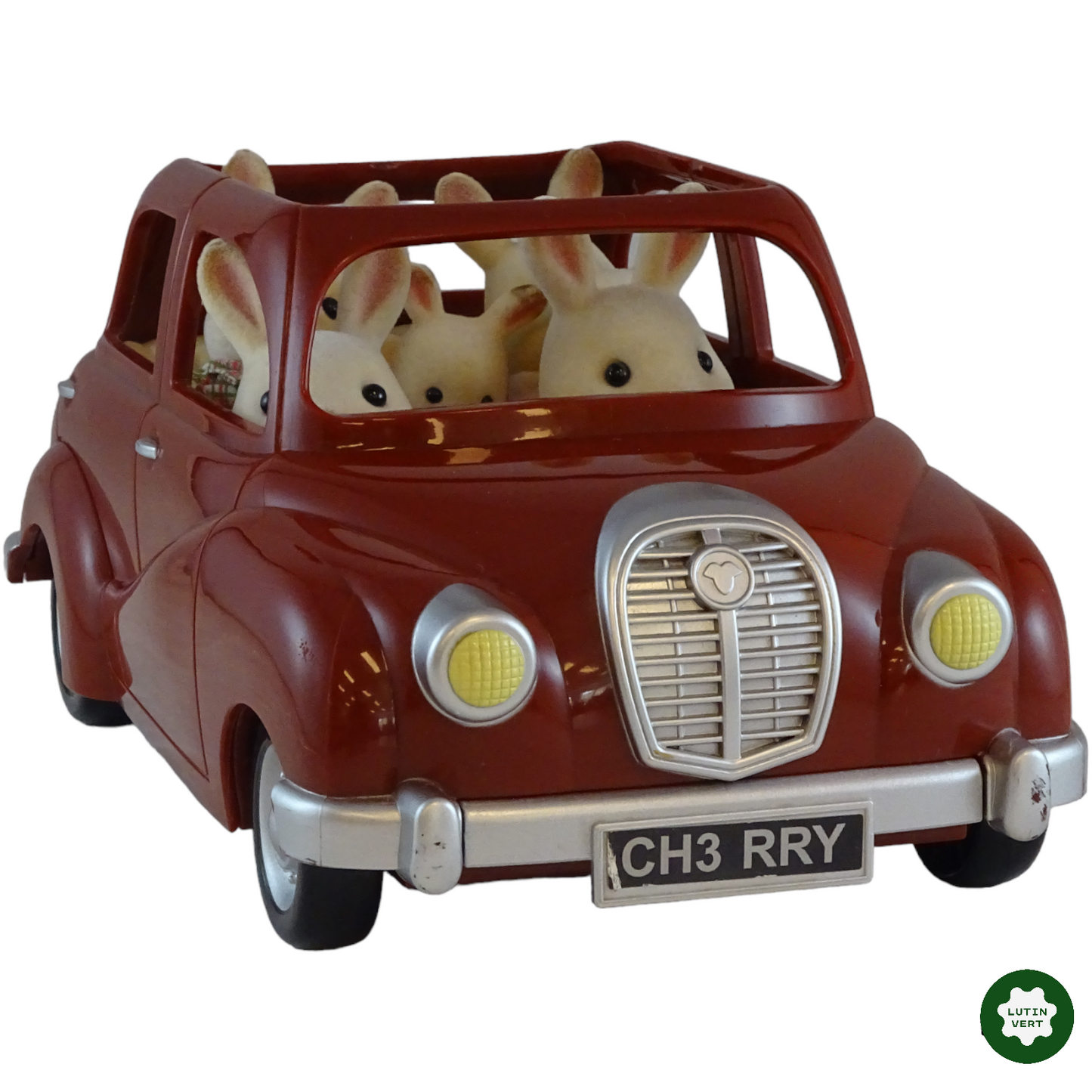 6 lapins avec voiture d'occasion SYLVANIANS - Dès 4 ans | Lutin Vert
