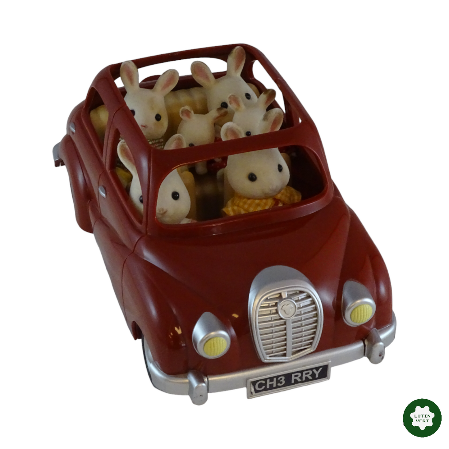 6 lapins avec voiture d'occasion SYLVANIANS - Dès 4 ans | Lutin Vert