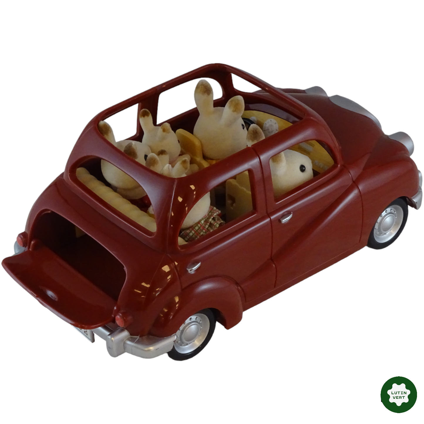 6 lapins avec voiture d'occasion SYLVANIANS - Dès 4 ans | Lutin Vert