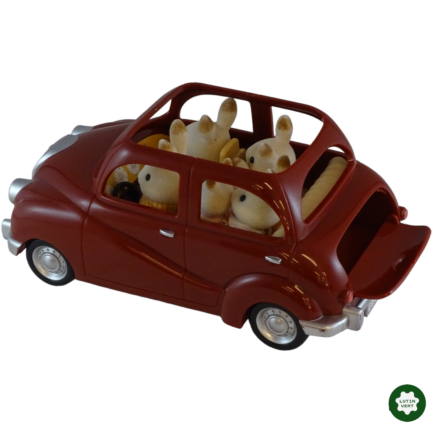 6 lapins avec voiture d'occasion SYLVANIANS - Dès 4 ans | Lutin Vert