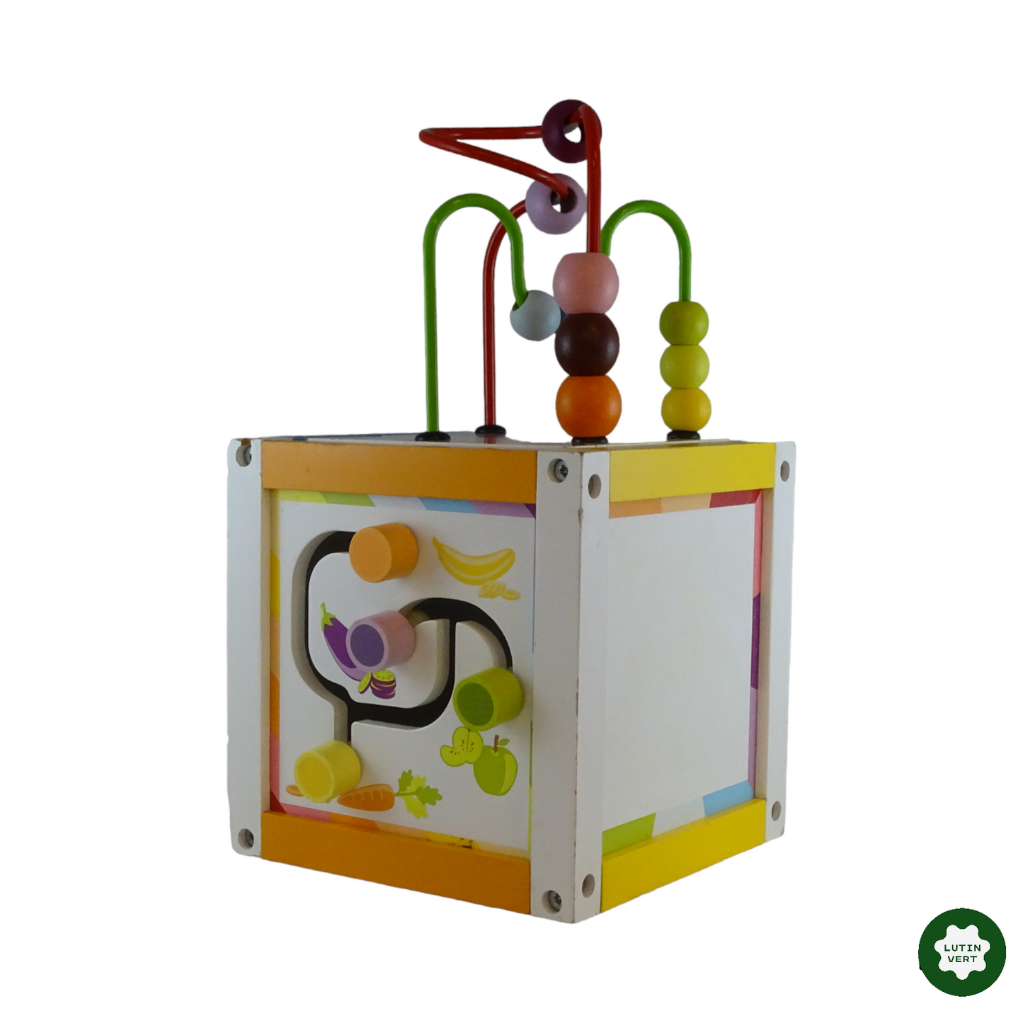 Boite d’activités en bois d'occasion JANOD - Dès 3 ans | Lutin Vert