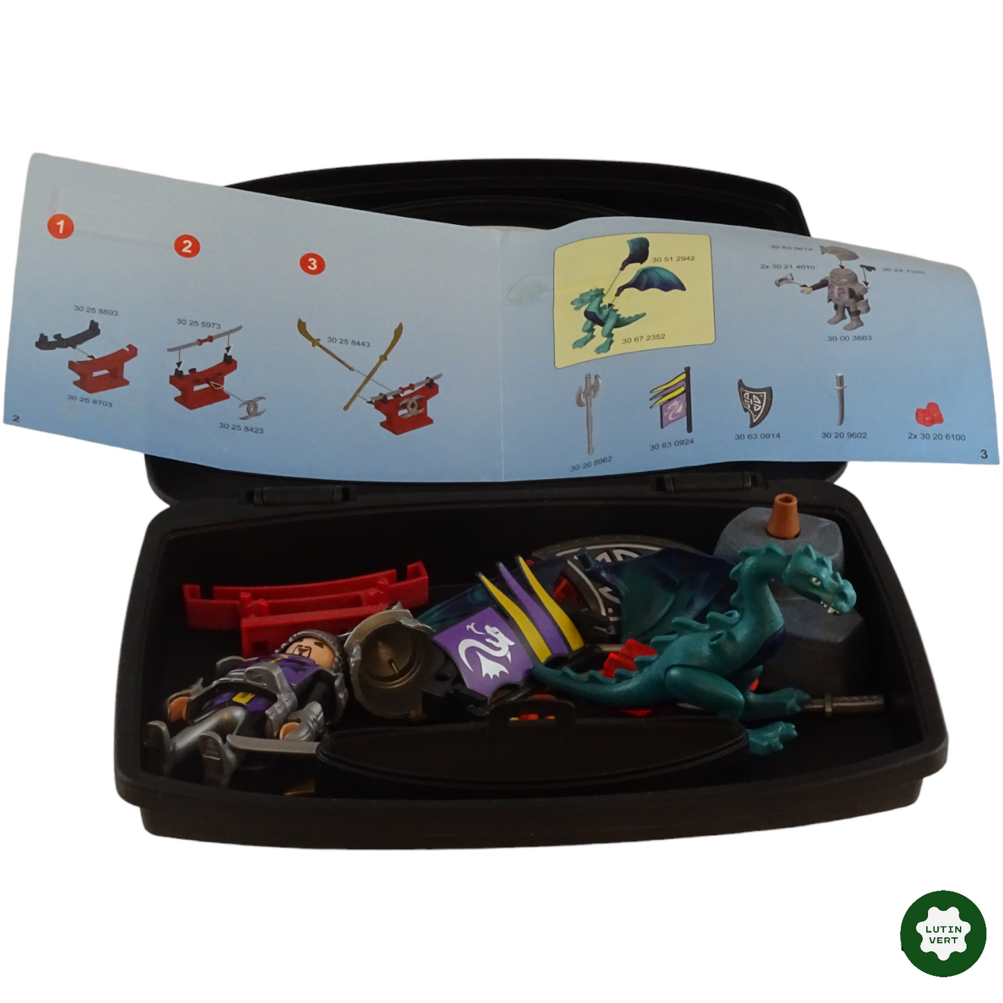 Mallette chevalier dragon 5609 d'occasion PLAYMOBIL - Dès 4 ans | Lutin Vert