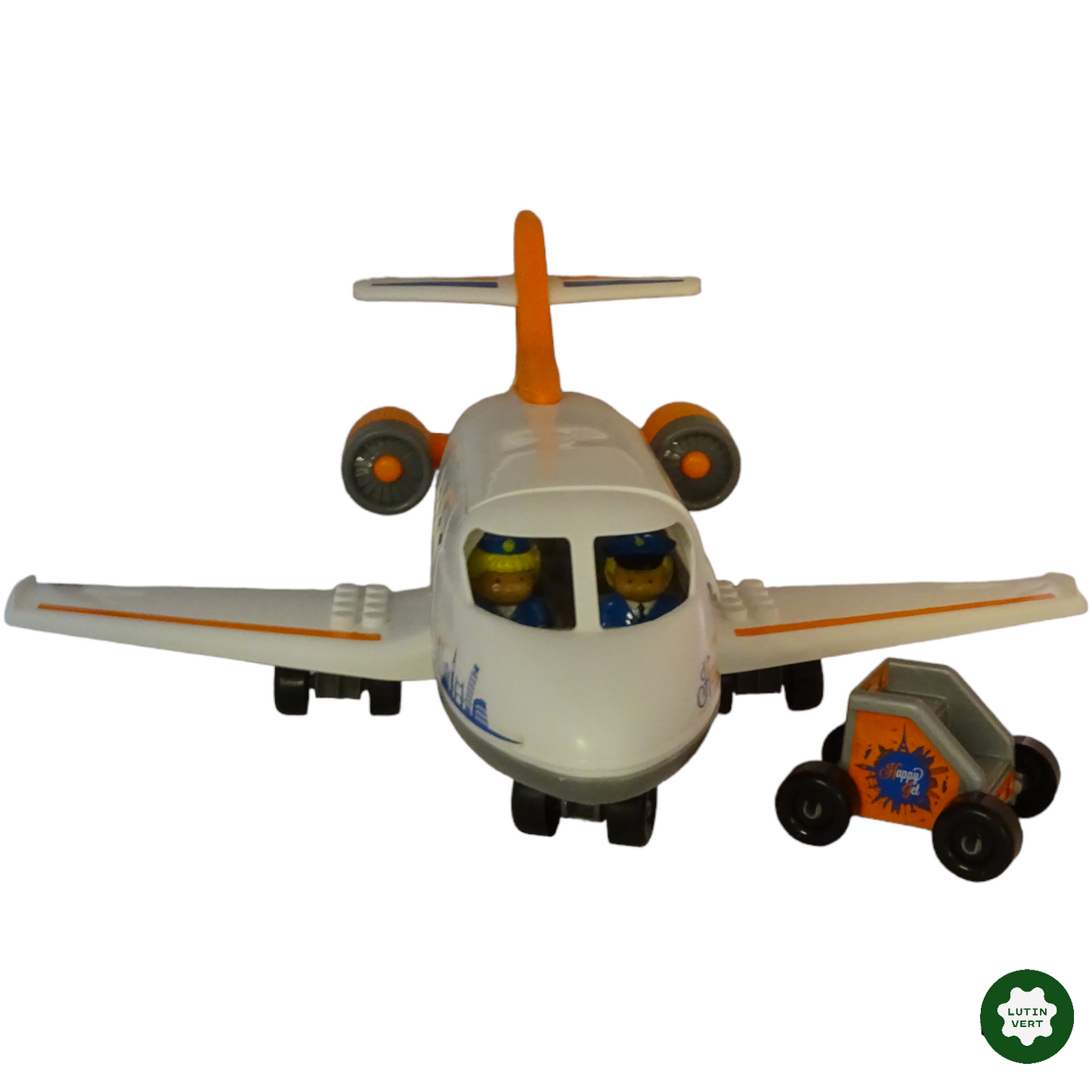 Happy jet - avion abrick d'occasion ECOIFFIER - Dès 4 ans | Lutin Vert