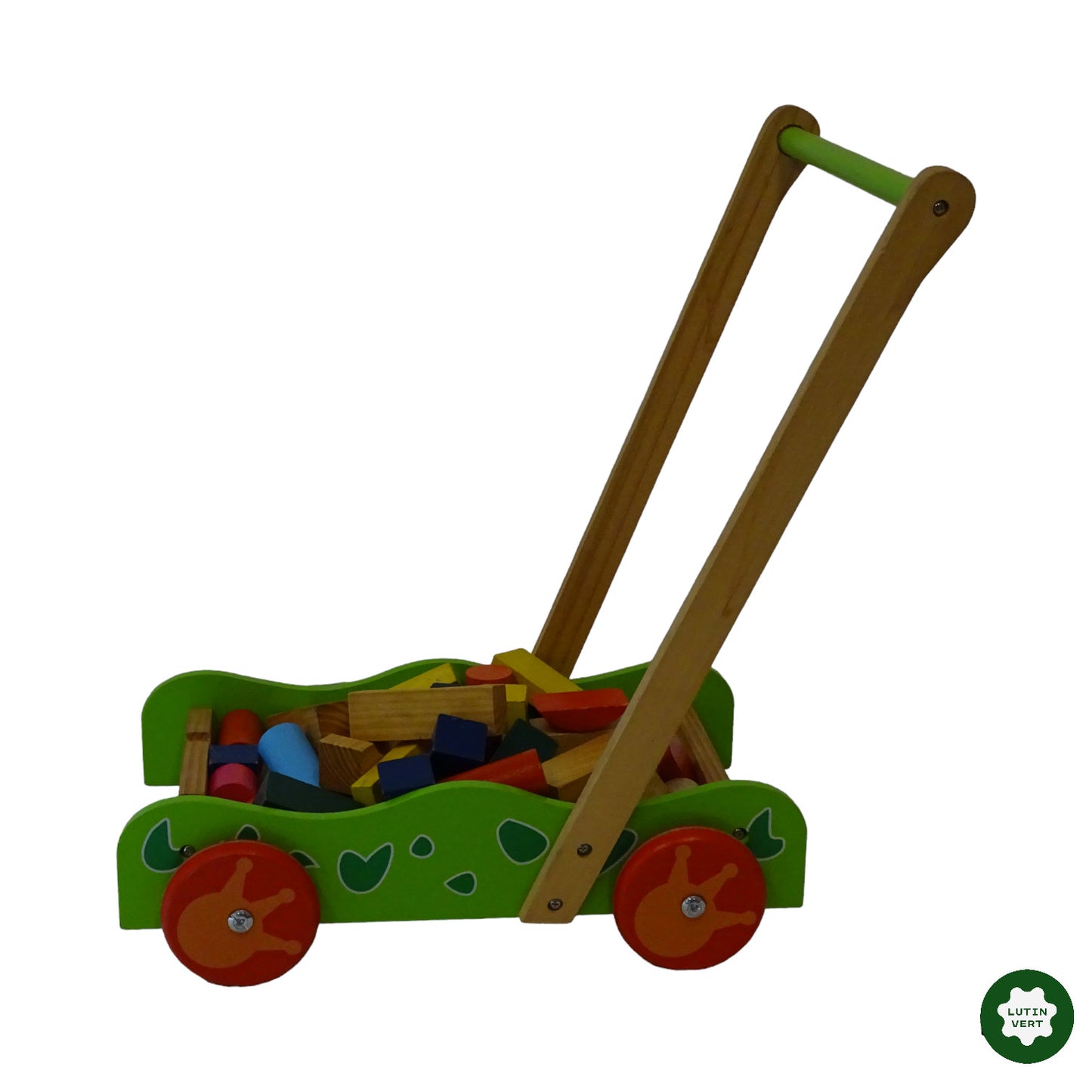 Chariot trotteur et blocs de bois d'occasion - Dès 18 mois | Ref 6859