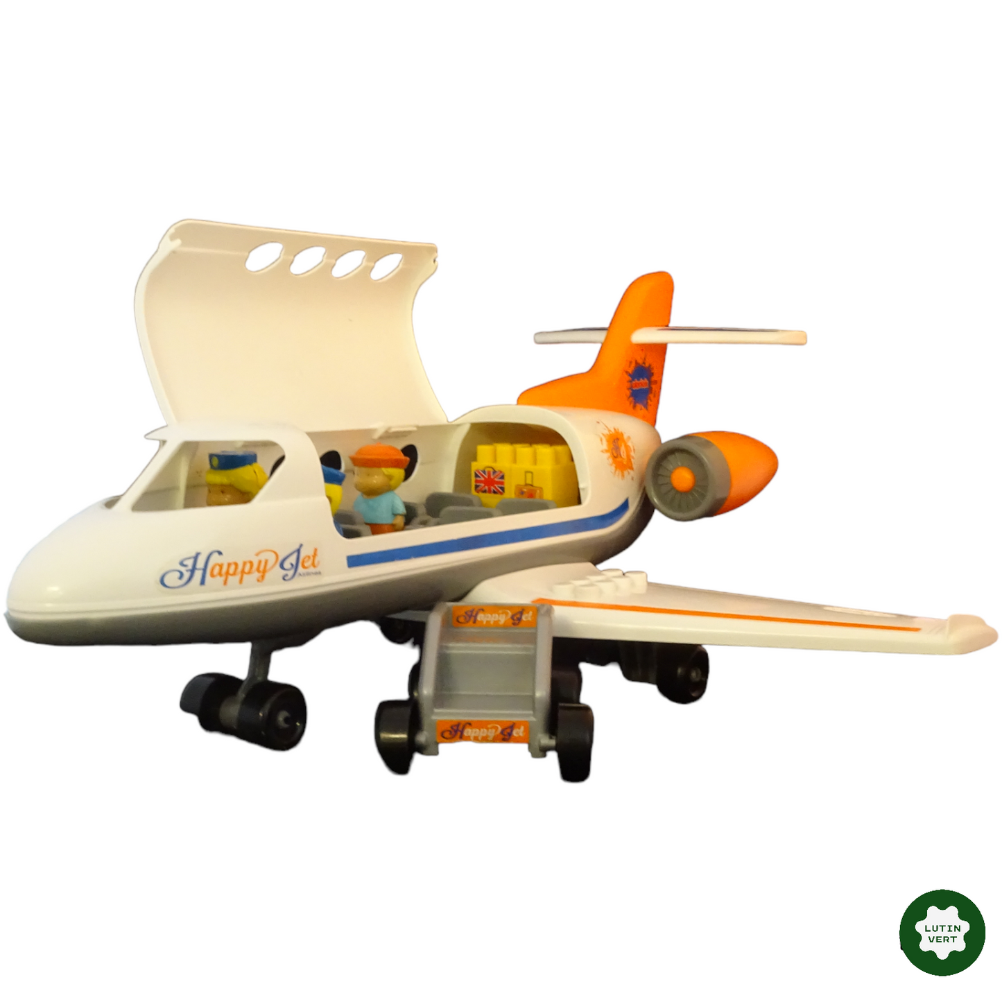 Happy jet - avion abrick d'occasion ECOIFFIER - Dès 4 ans | Lutin Vert
