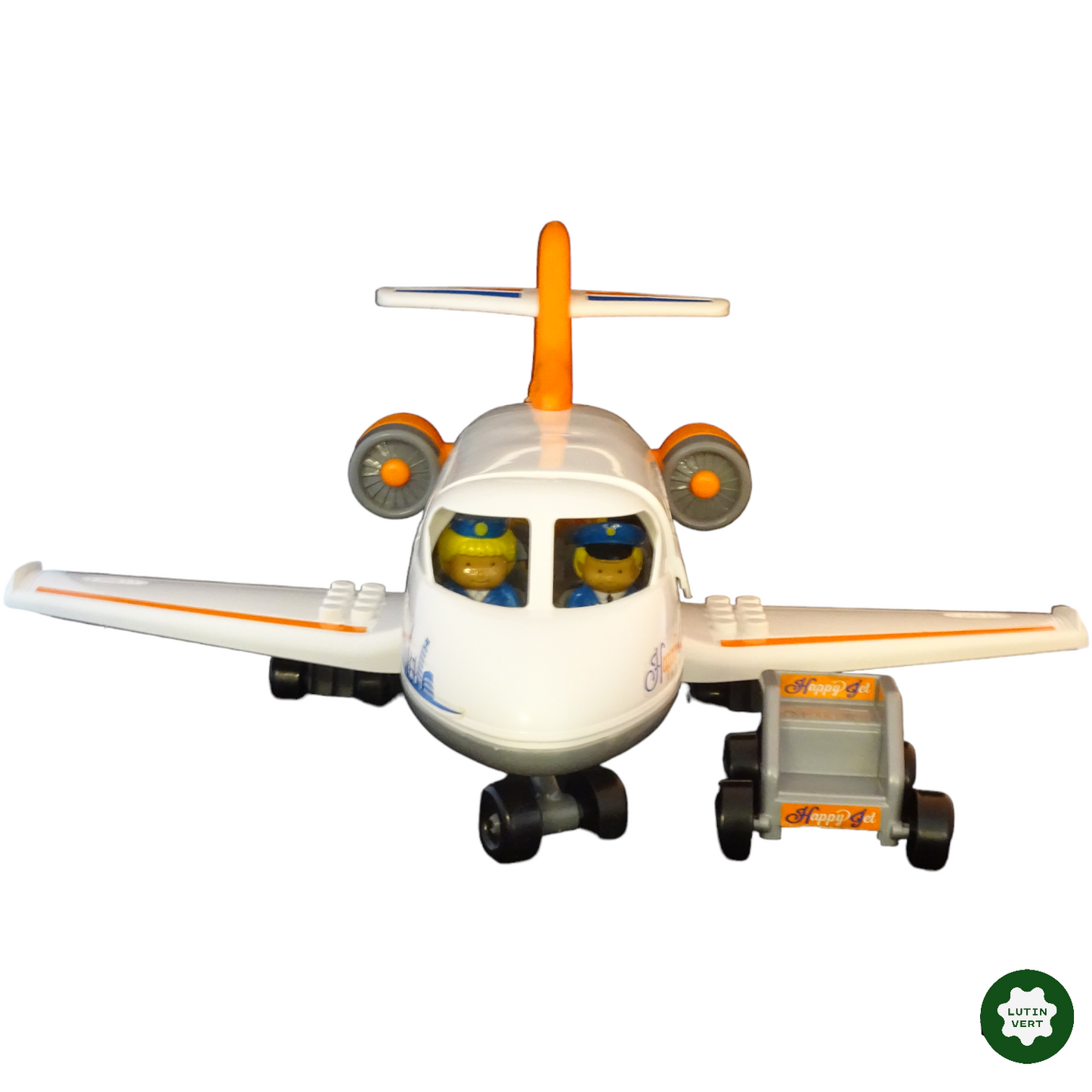 Happy jet - avion abrick d'occasion ECOIFFIER - Dès 4 ans | Lutin Vert