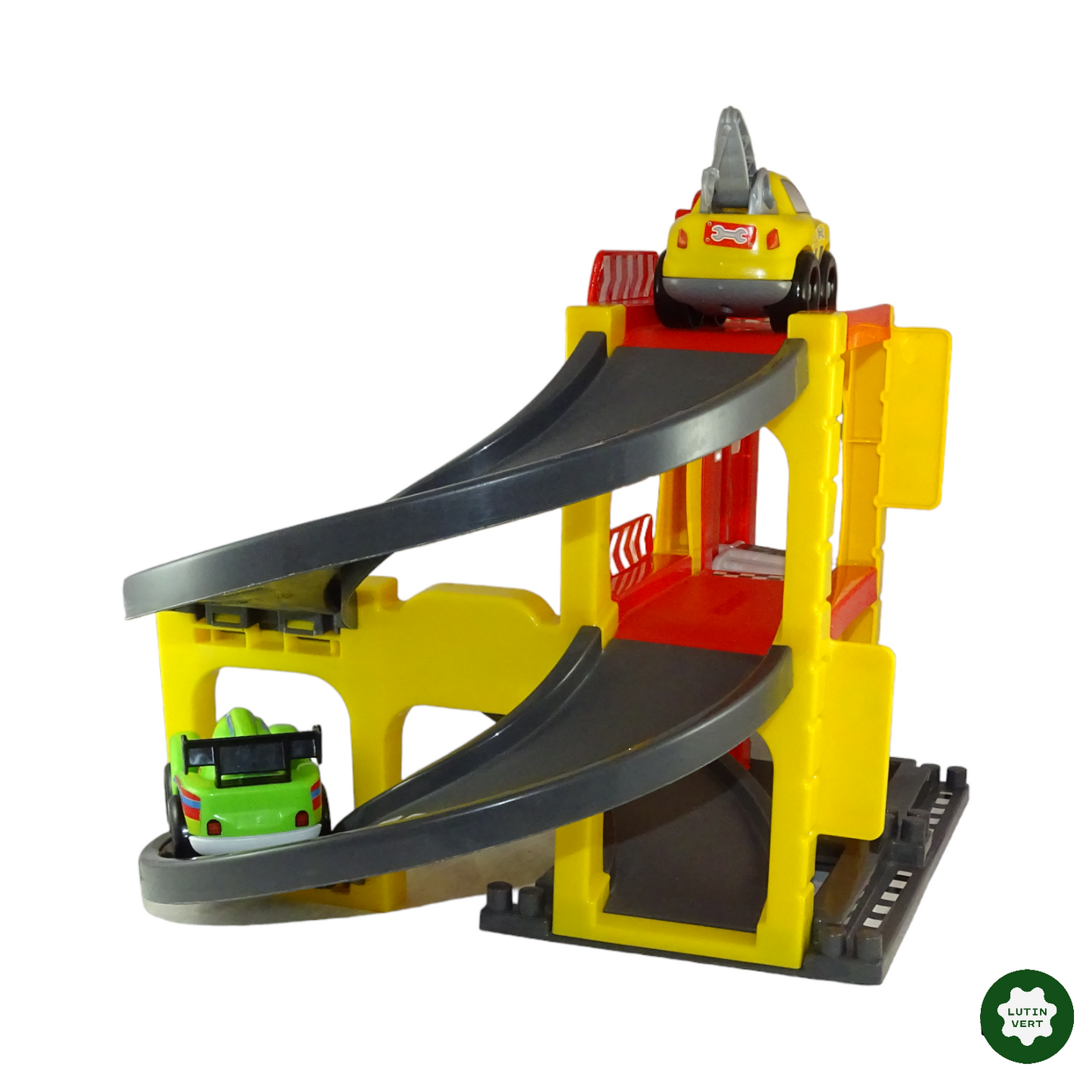 Circuit fast car Racing d'occasion ECOIFFIER - Dès 3 ans | Lutin Vert