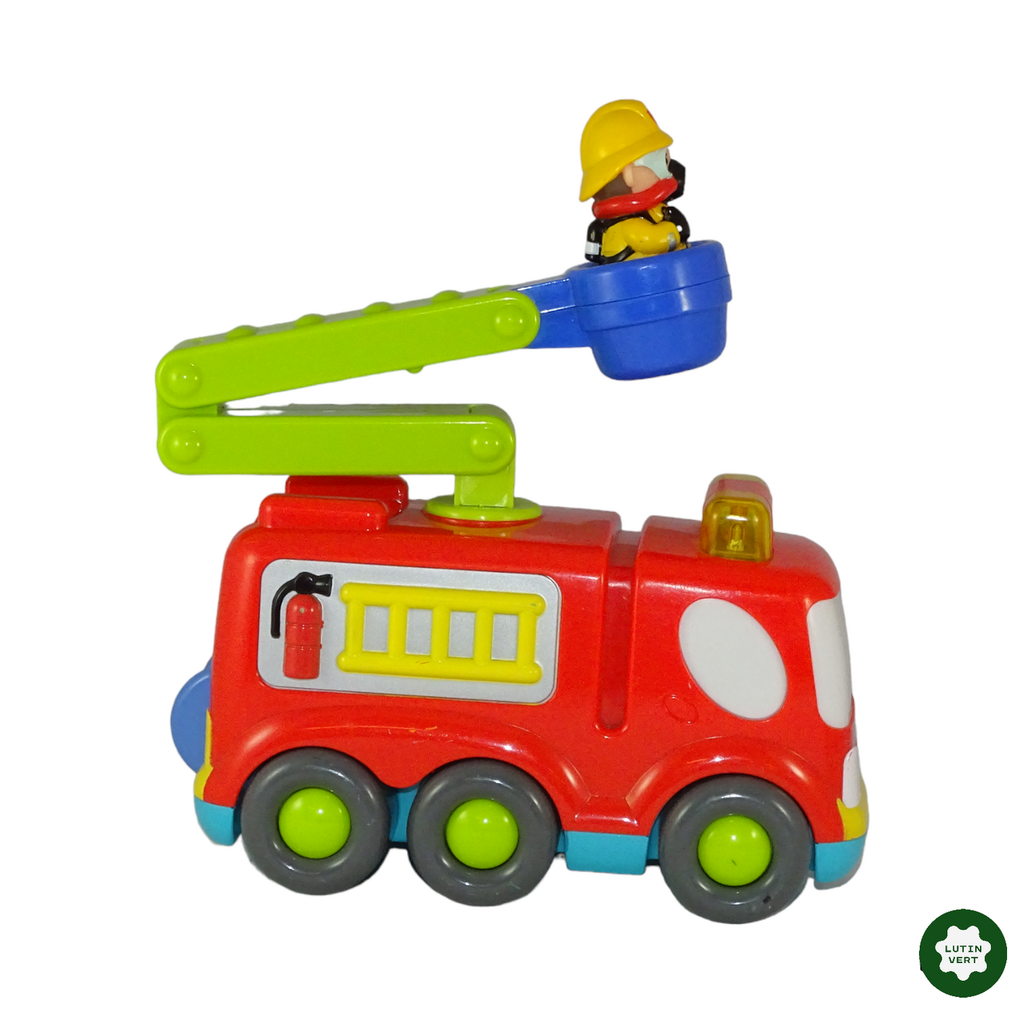 Camion Pompier Musical d'occasion BB DÉCOUVERTE - Dès 2 ans | Lutin Vert