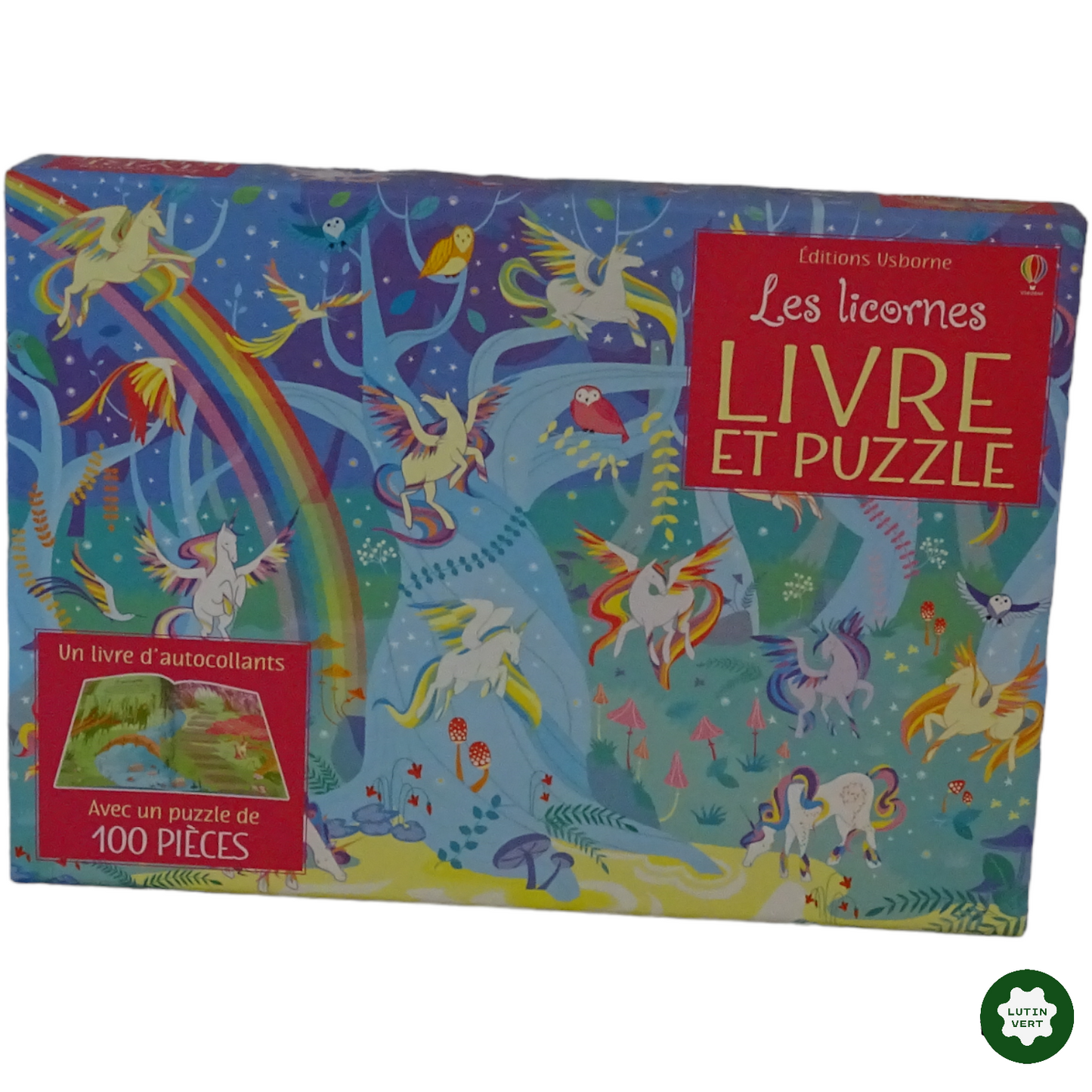 Puzzle Les licornes d'occasion USBORNE - Dès 6 ans | Lutin Vert