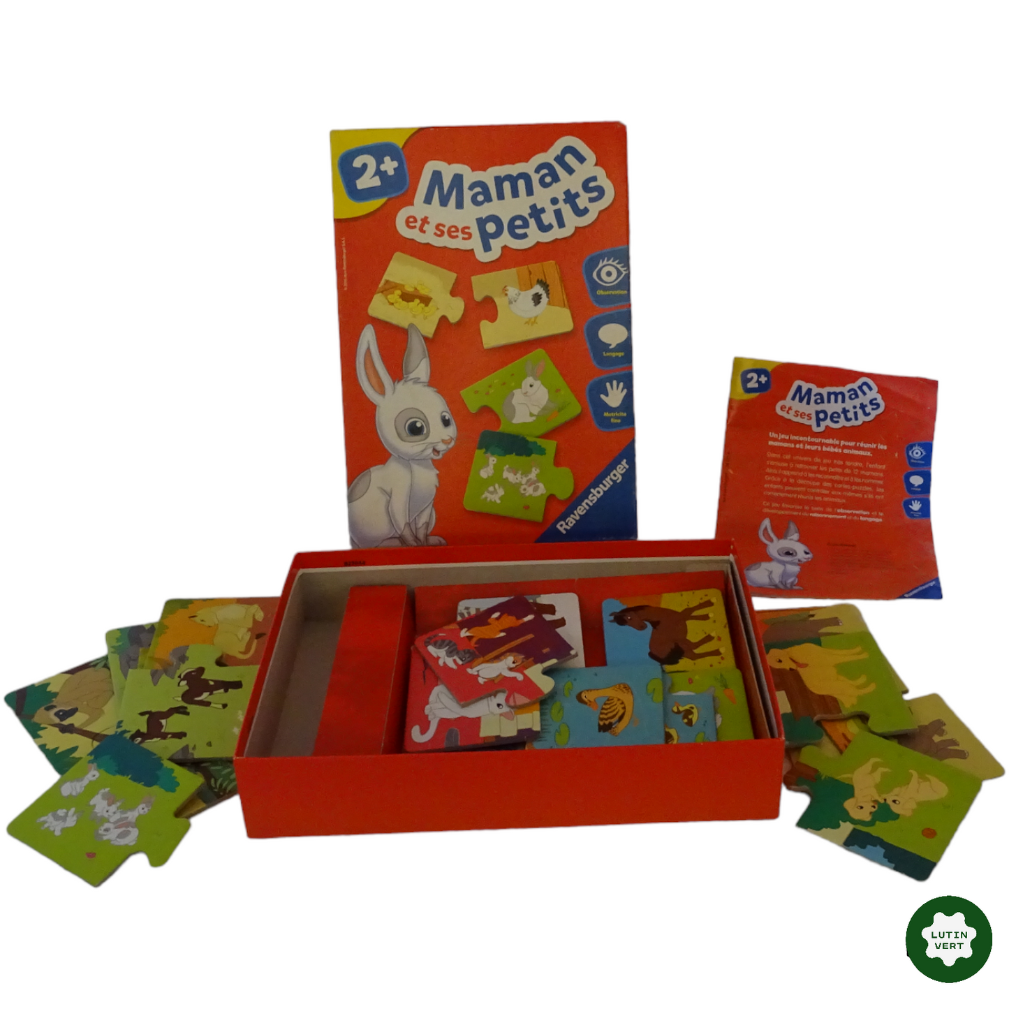 Maman et ses petits d'occasion RAVENSBURGER - Dès 2 ans | Lutin Vert