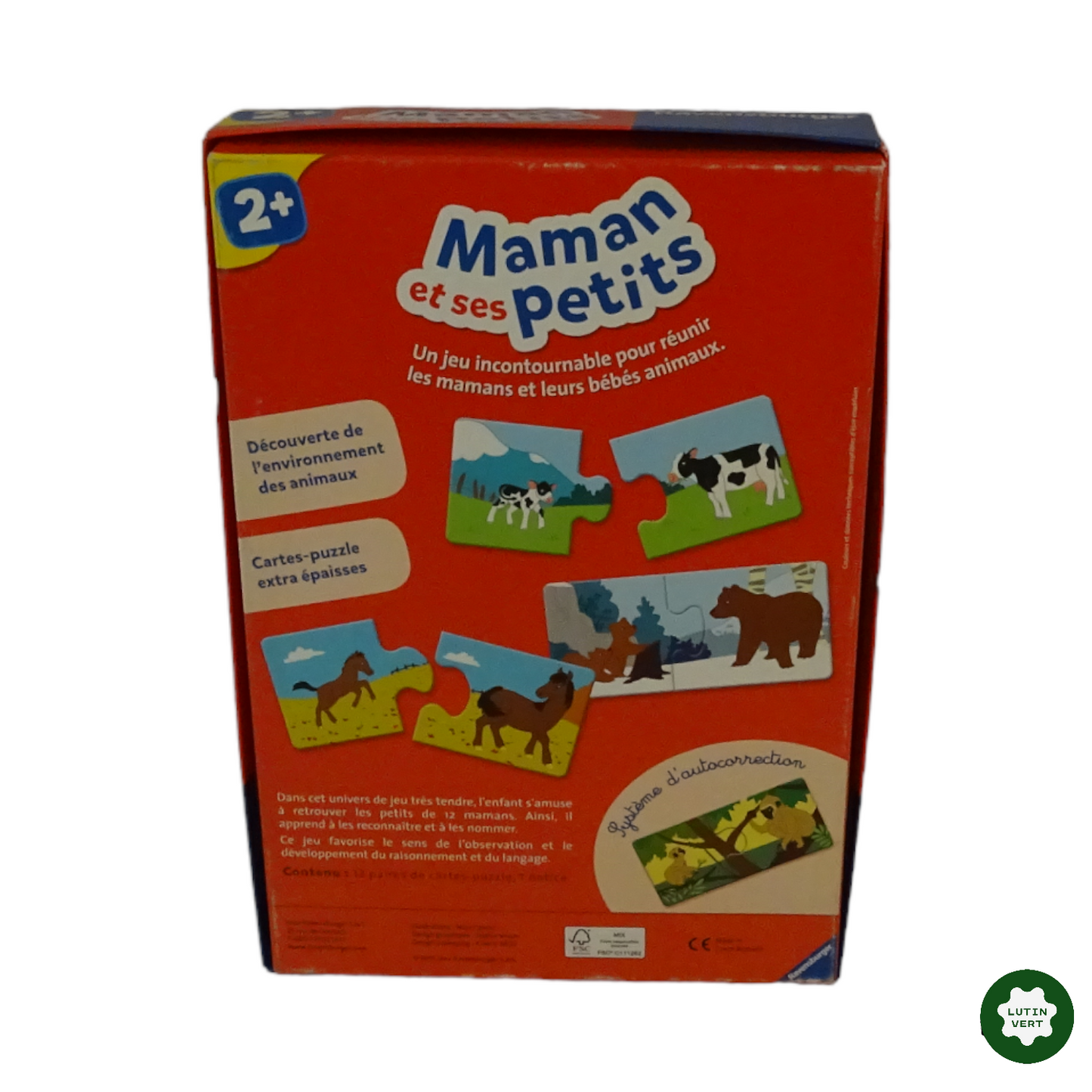 Maman et ses petits d'occasion RAVENSBURGER - Dès 2 ans | Lutin Vert