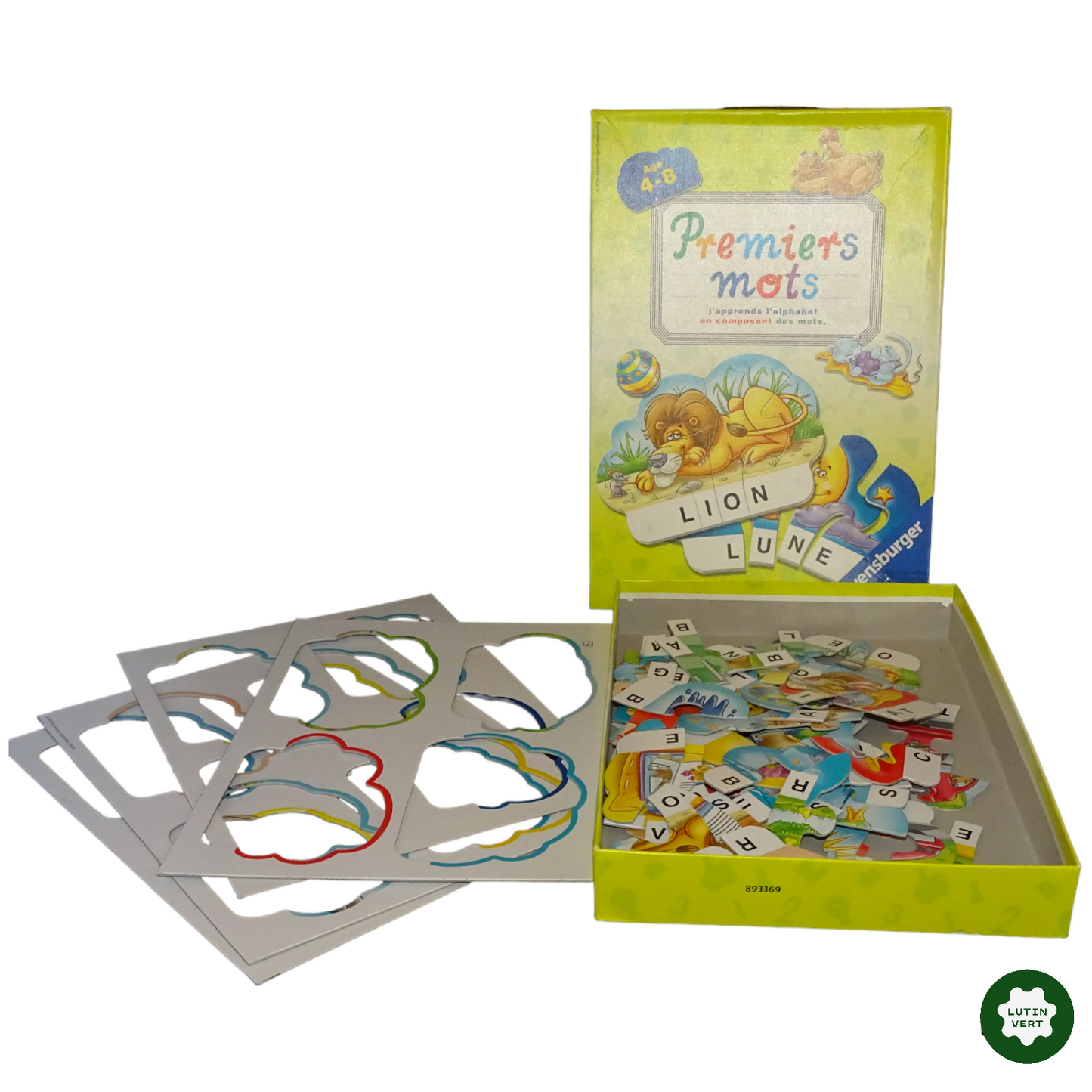 Premier mots d'occasion RAVENSBURGER - Dès 4 ans | Lutin Vert