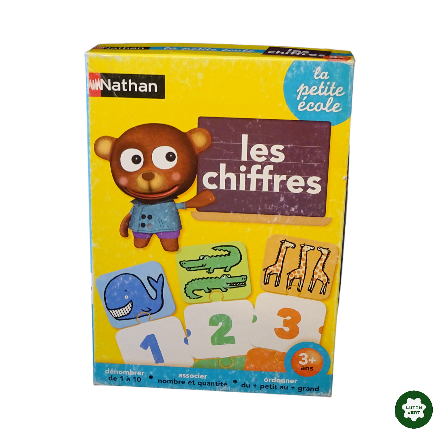 La petite école : Les Chiffres d'occasion NATHAN - Dès 3 ans | Lutin Vert